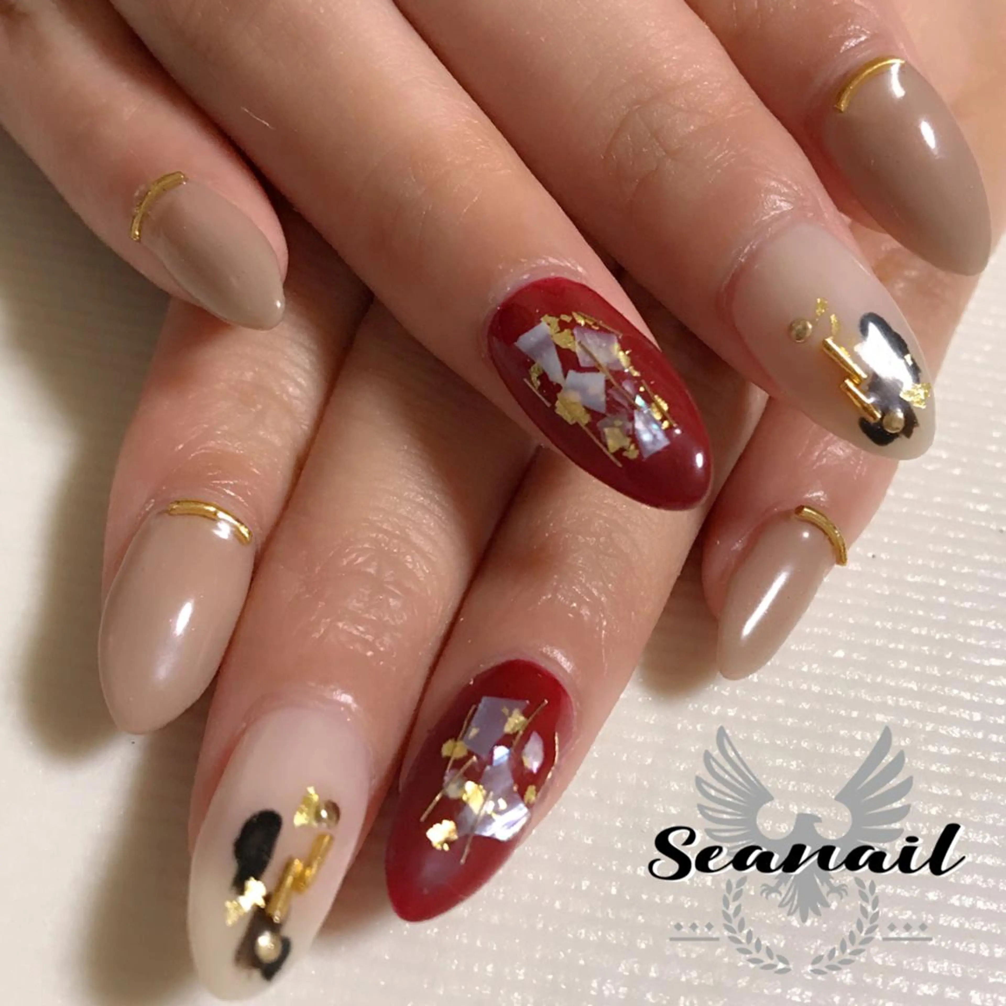 ネイル 小尾 栞のネイルデザイン