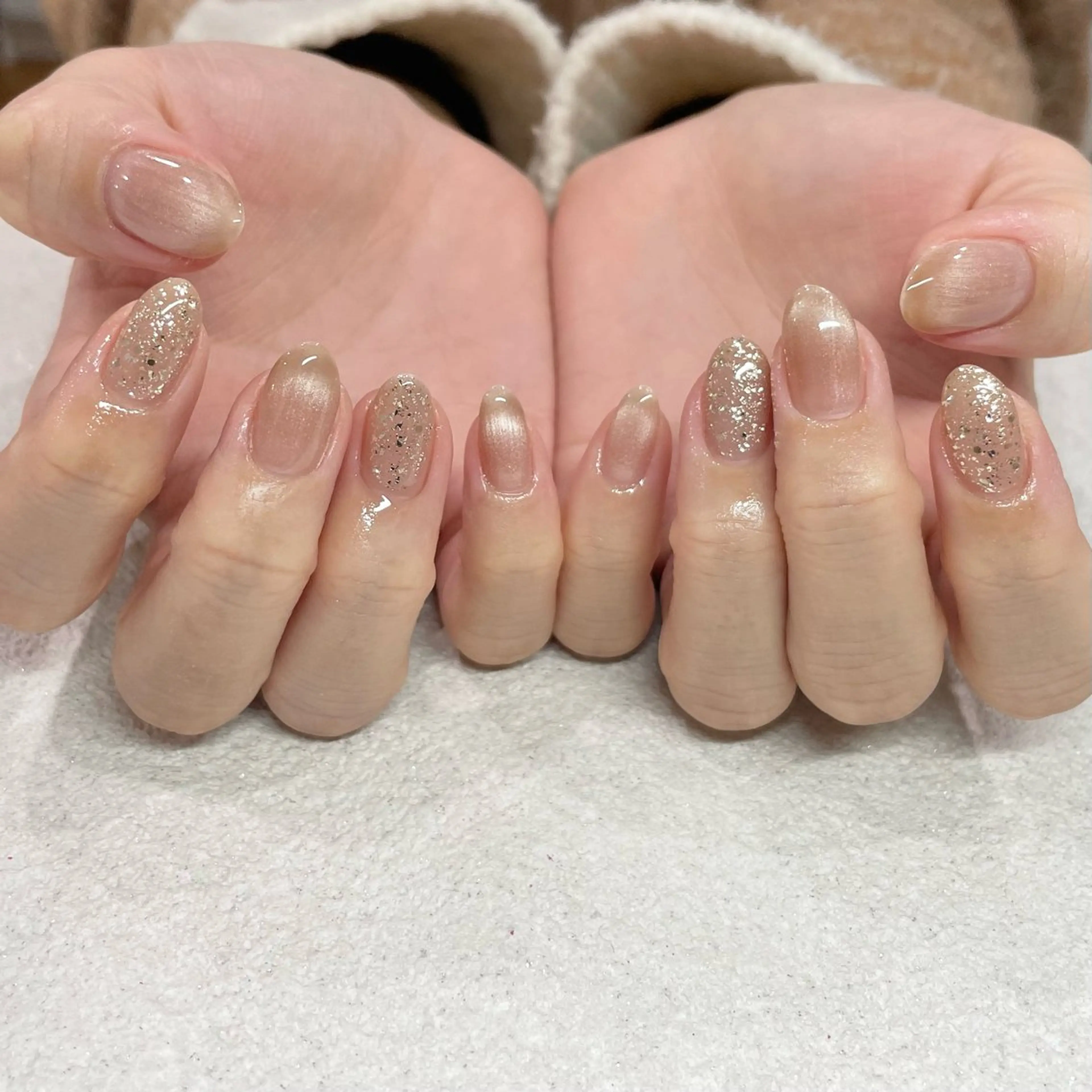 ネイル ハンドネイル ハンドケア パラジェルサロン 大人女性が通うサロンのネイルデザイン