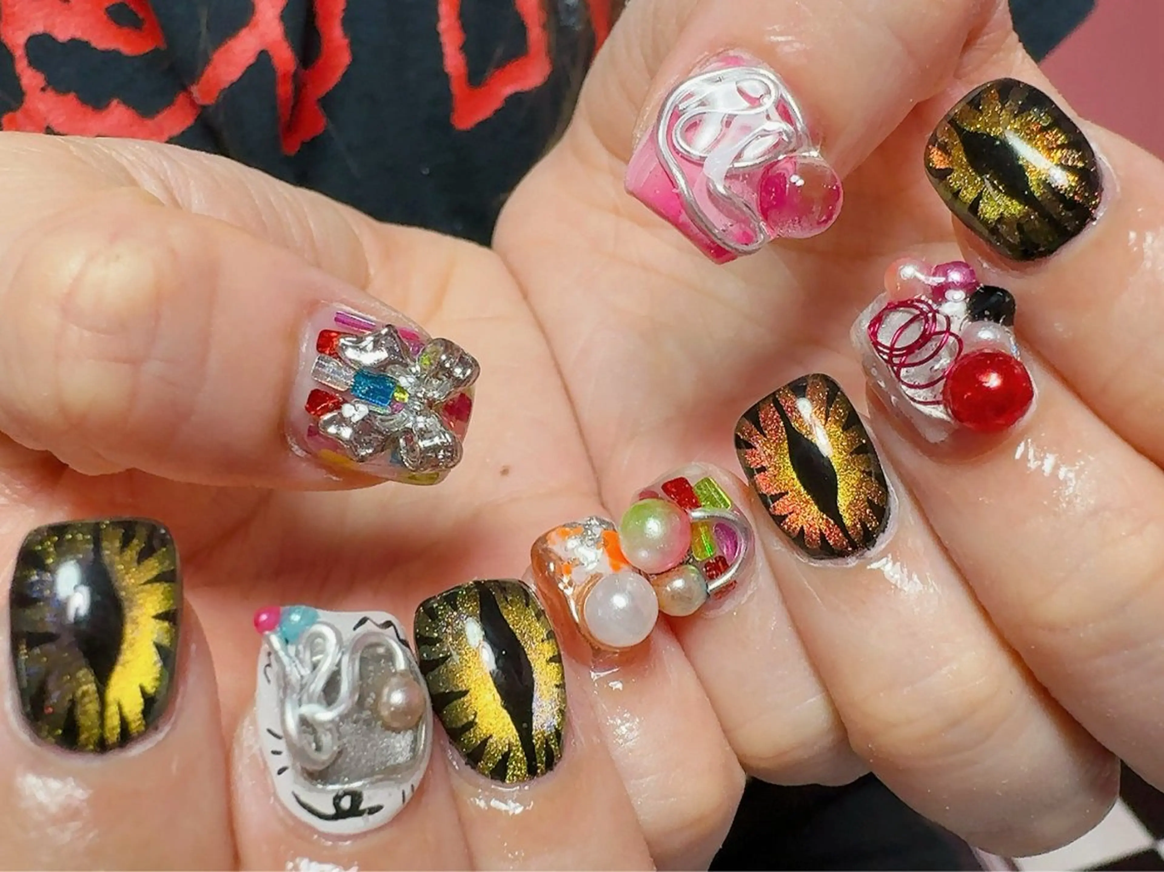 ネイル ハンドネイル Nail Atelier IamI所属・アイアムアイ 大村磨衣のネイルデザイン