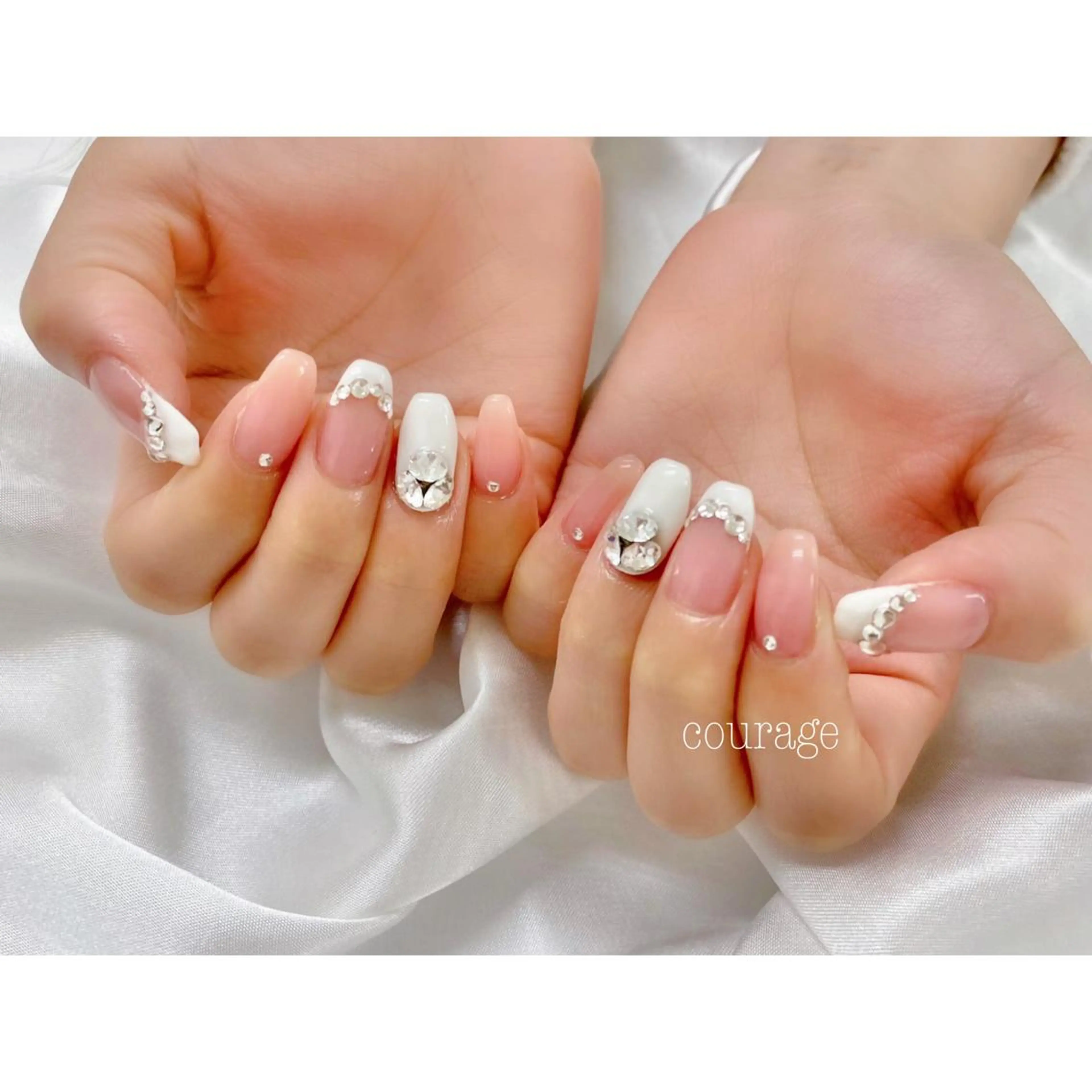 ネイル フレンチネイル ハンドネイル ネイルサロンcourage所属・ネイルサロン courageのネイルデザイン