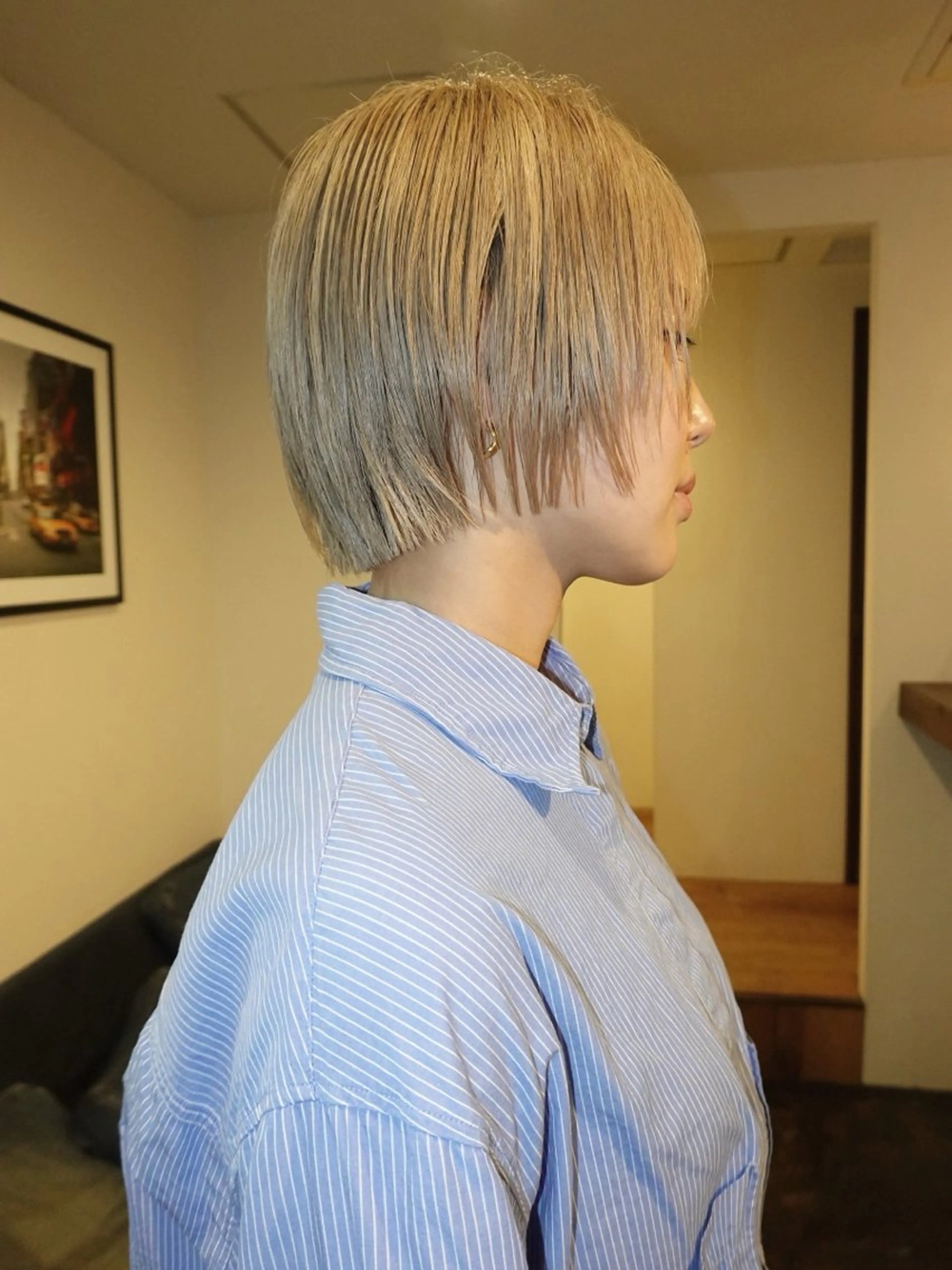 ショート カラー カット ヘアカラー 西原 大智のヘアスタイル