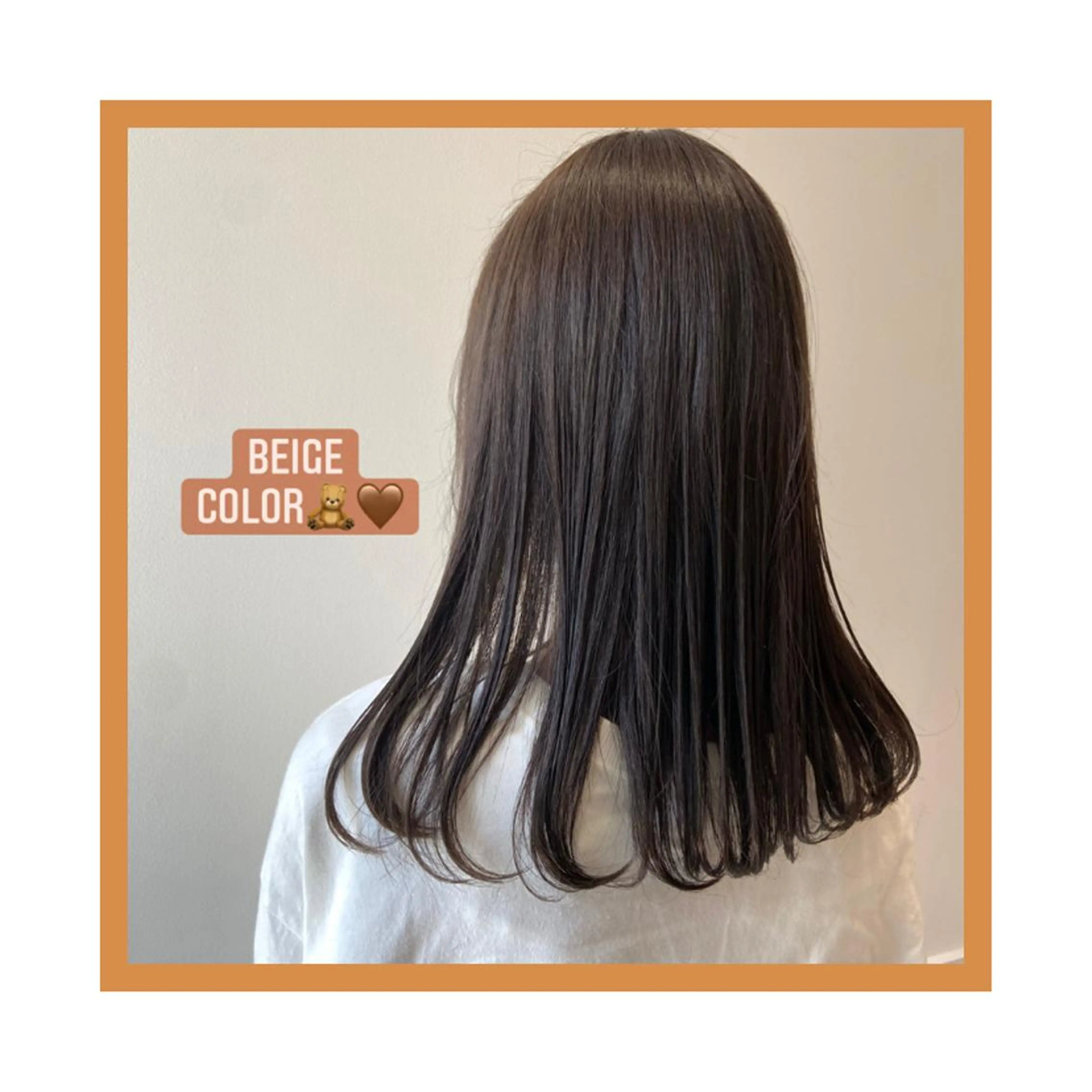 セミロング 棚橋 光海のヘアスタイル