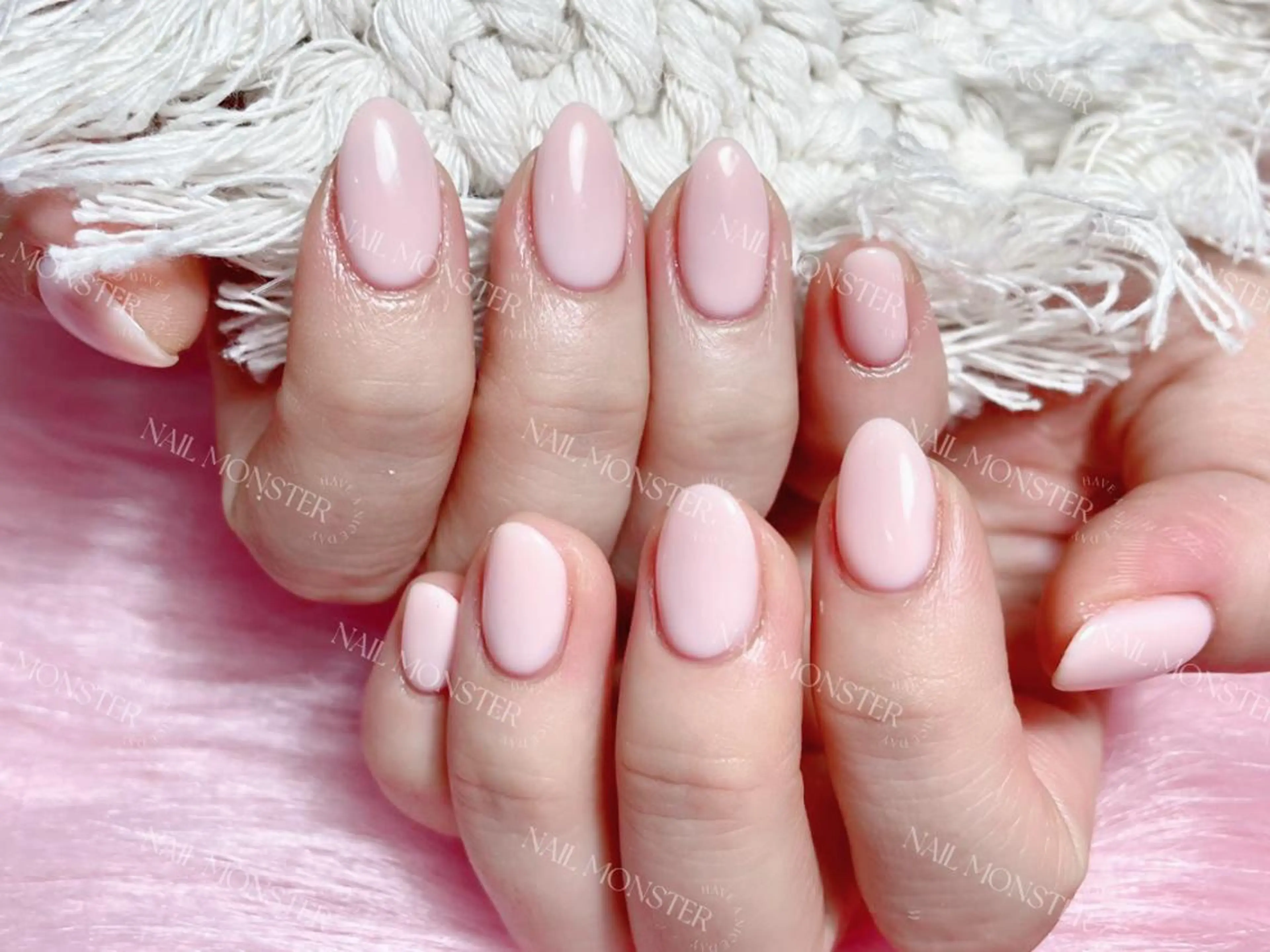 ネイル ワンカラーネイル YUKI_ Monster💟のネイルデザイン