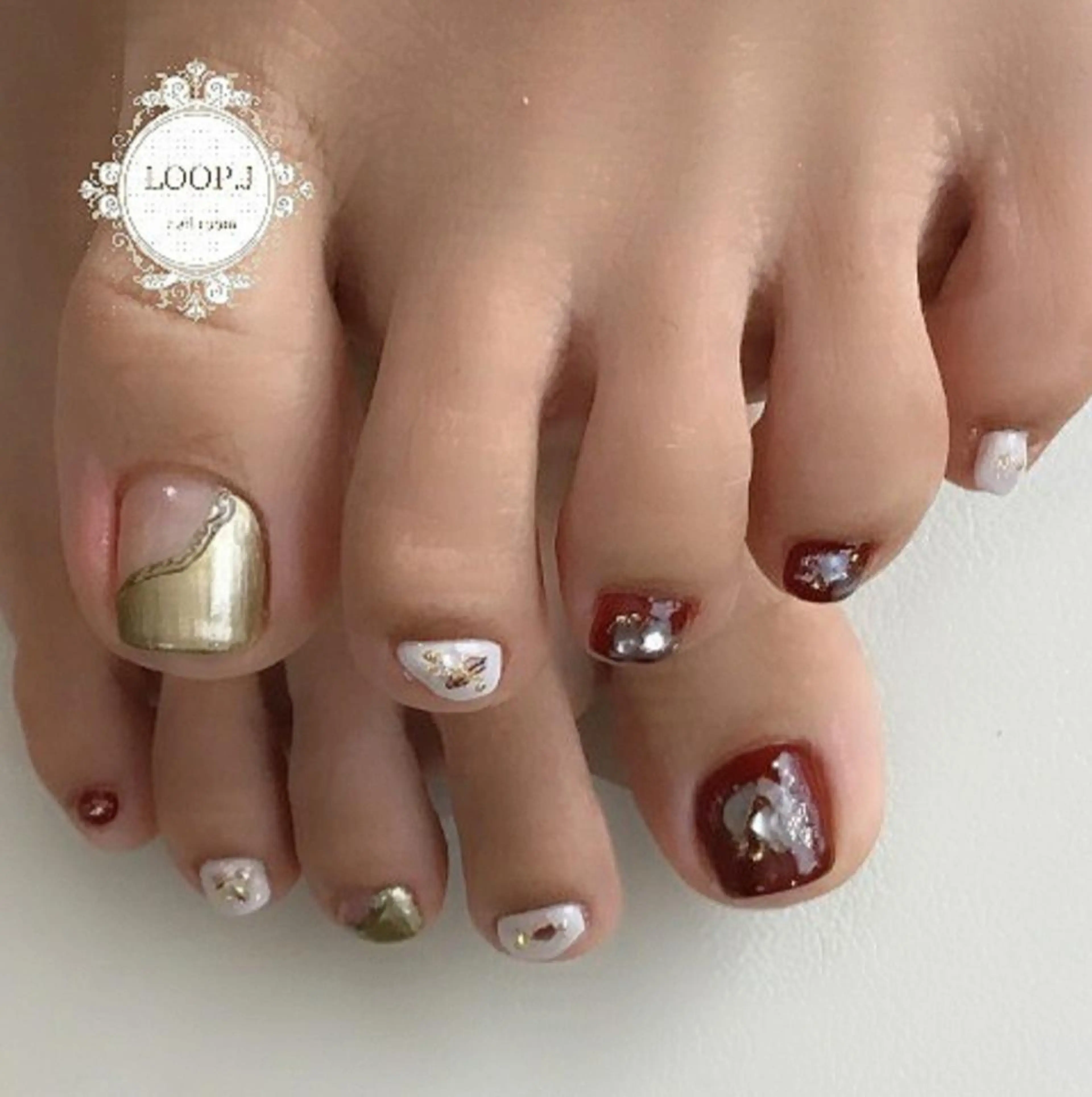 ネイル おおくぼ めぐみのネイルデザイン