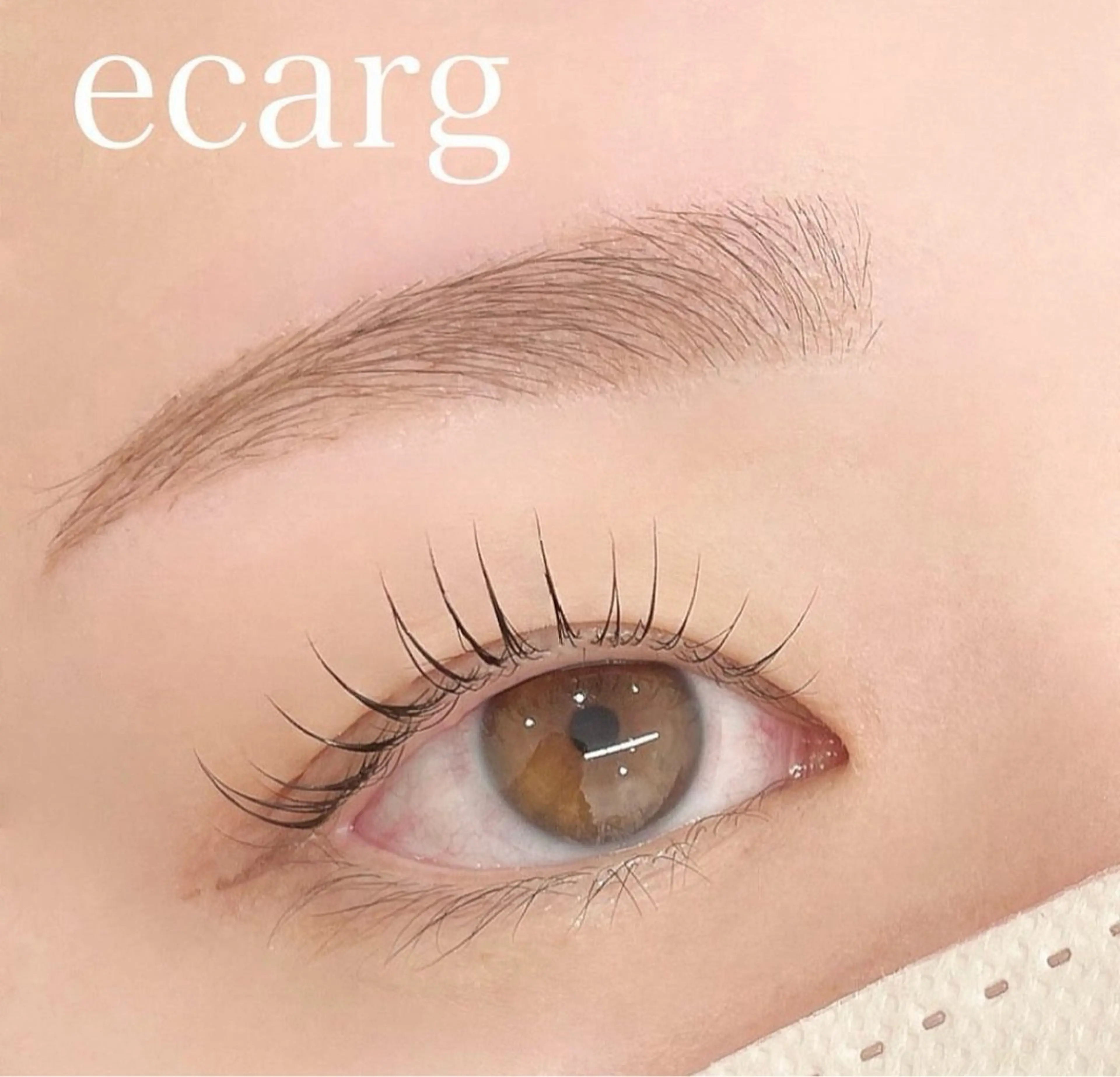 アイブロウ ecarg 大宮店のマツエク・マツパデザイン