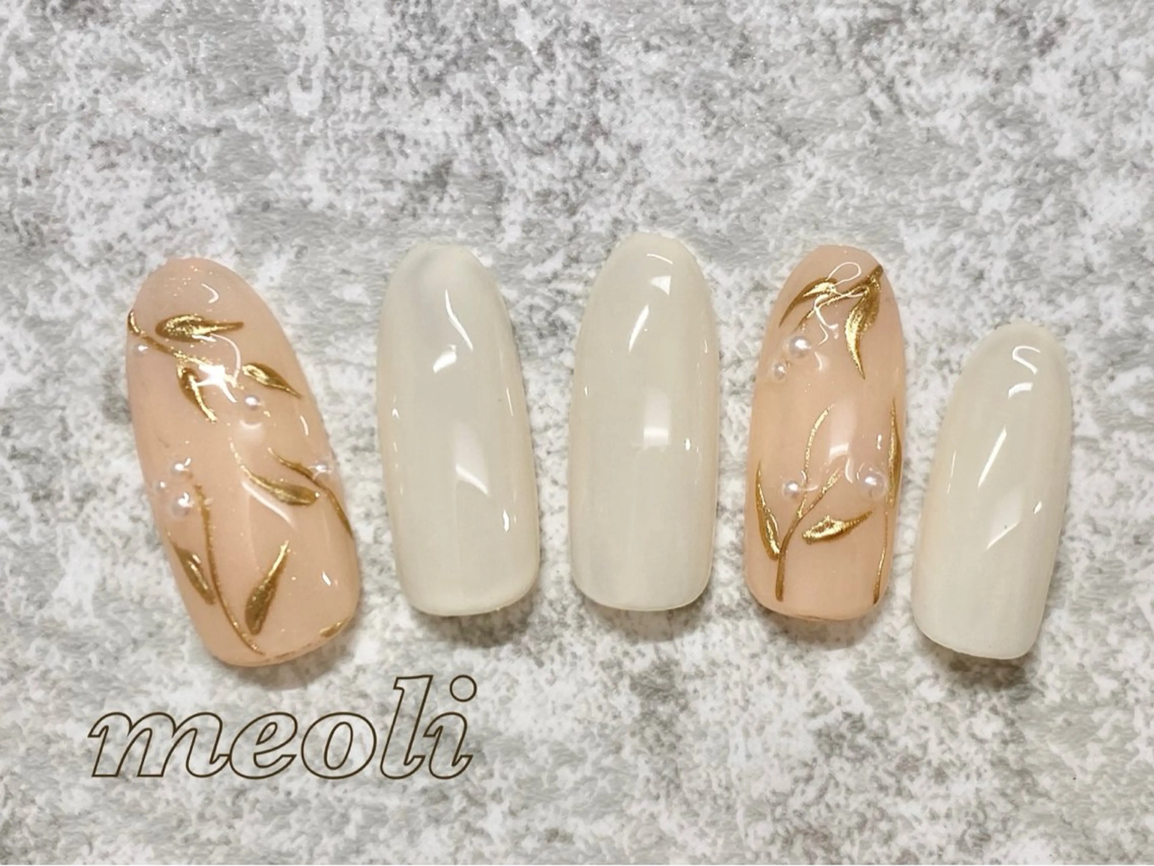 ネイル ハンドネイル nail salon meoli メグのネイルデザイン