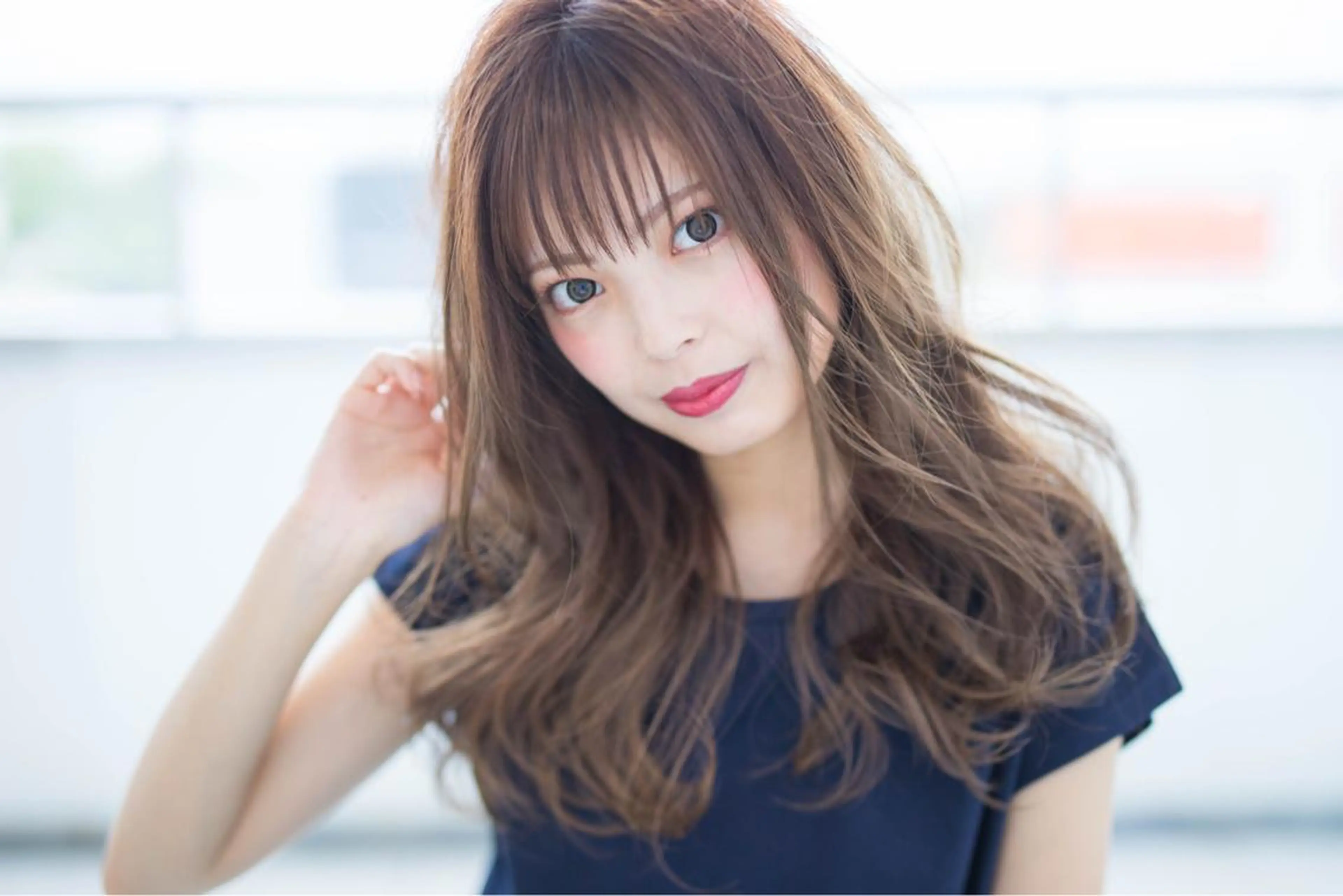 👑髪質改善トリートメント👑透明感カラー+酸性トリートメント《綺麗×艶髪》の写真