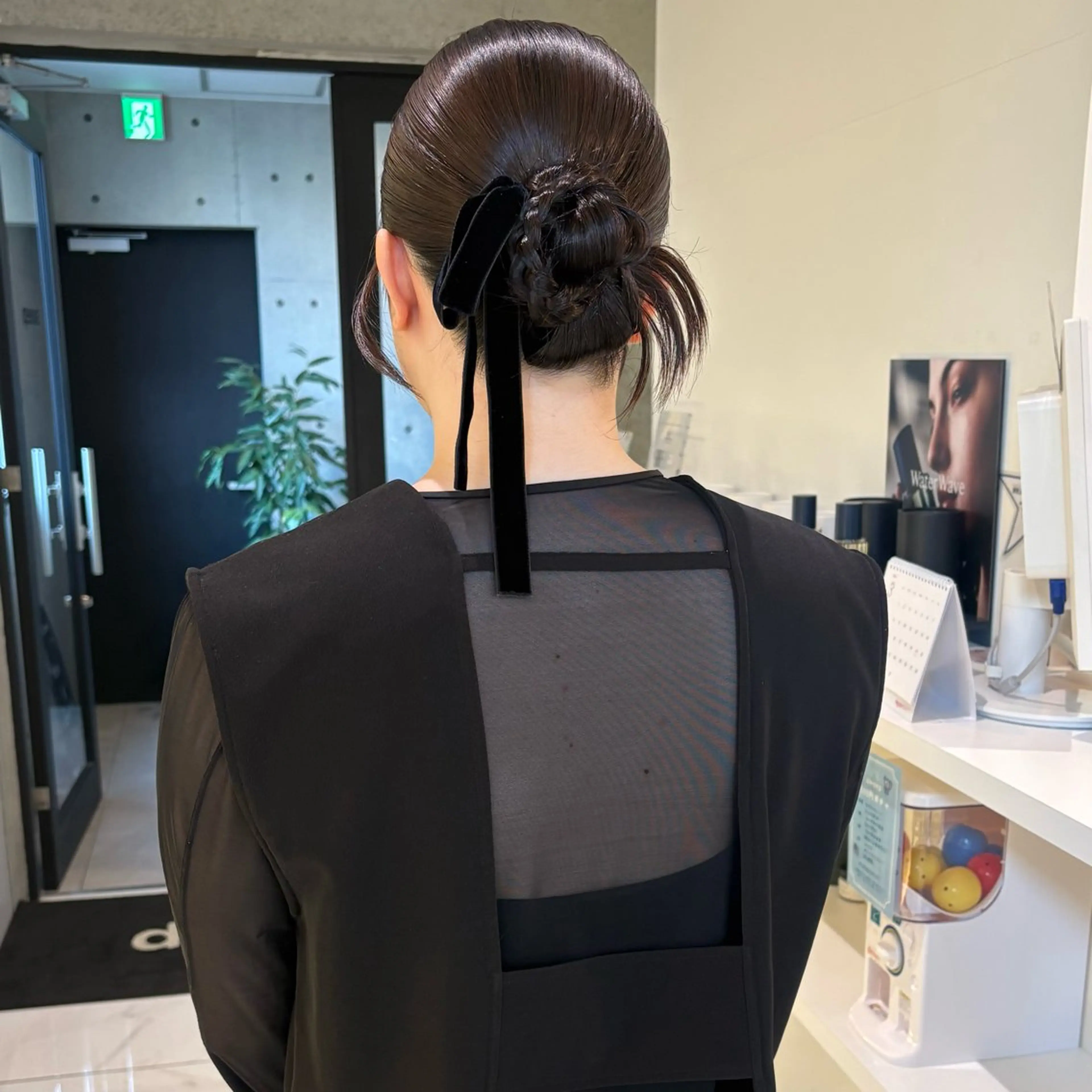 ミディアム ヘアセット riko/レイヤー カット/ヘアセットのヘアスタイル