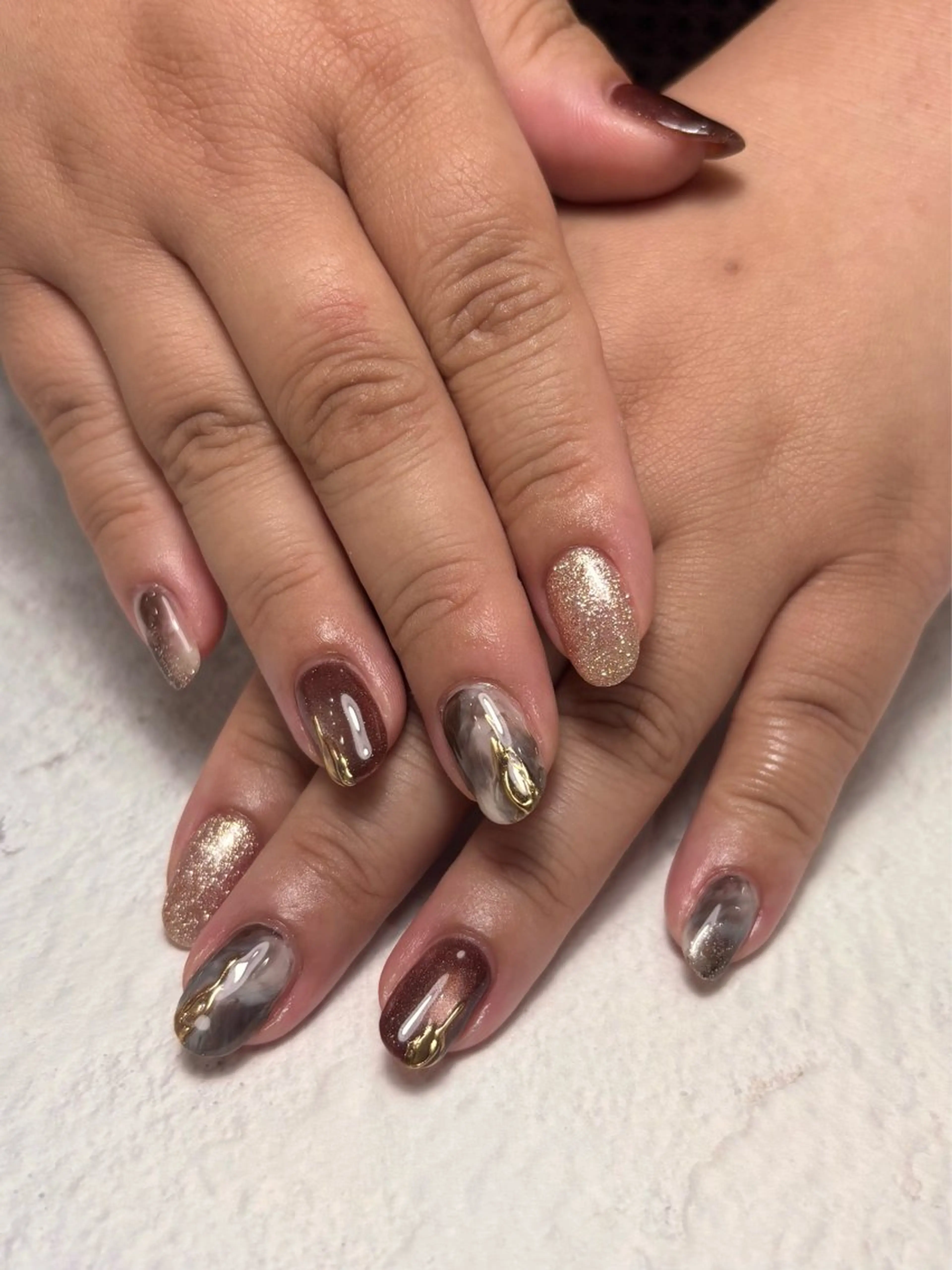 ネイル ERFOLG GINZA 横浜店所属・大倉 菜桜子のネイルデザイン