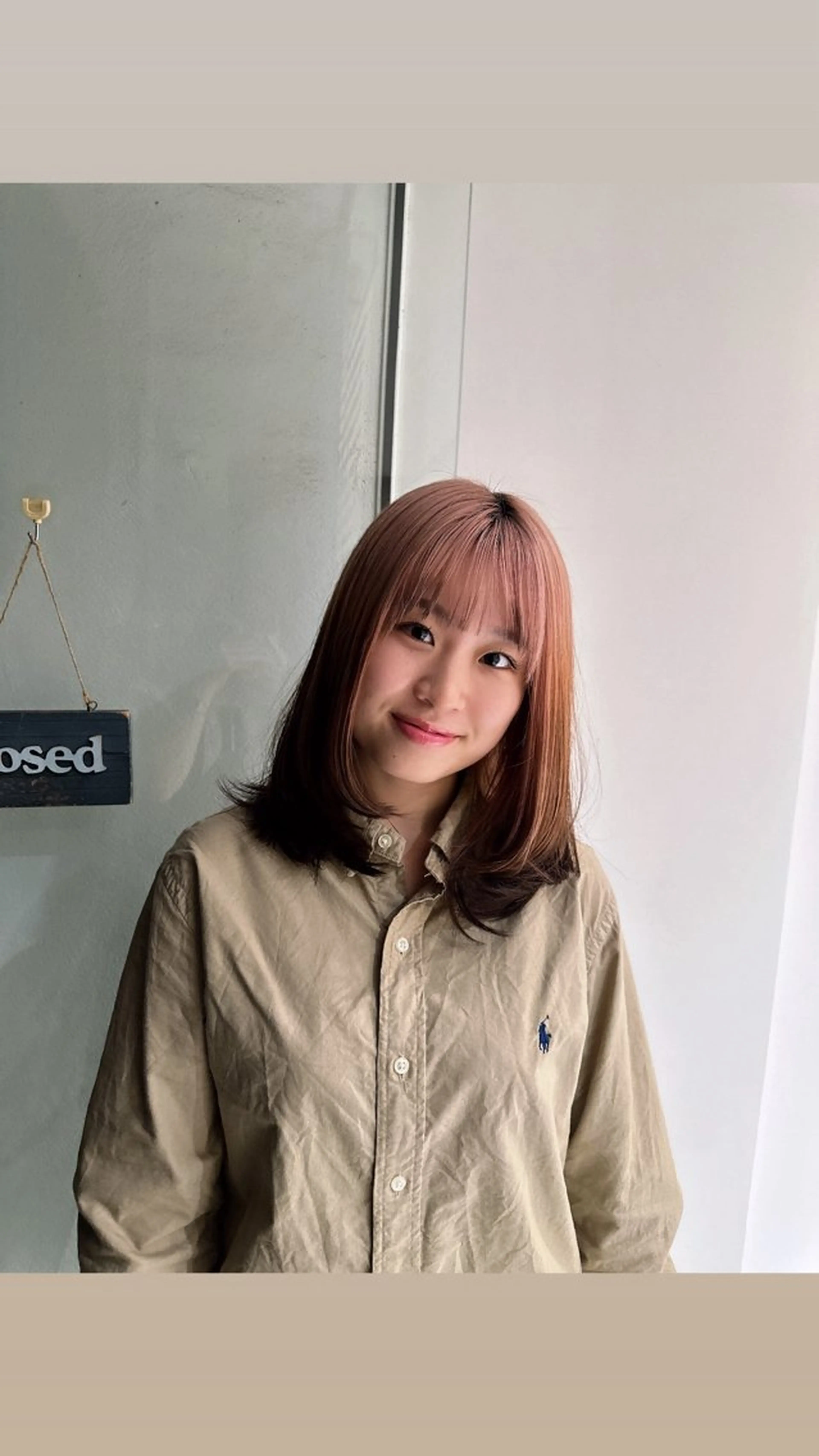 ミディアム octo所属・梅澤 杏菜のヘアスタイル