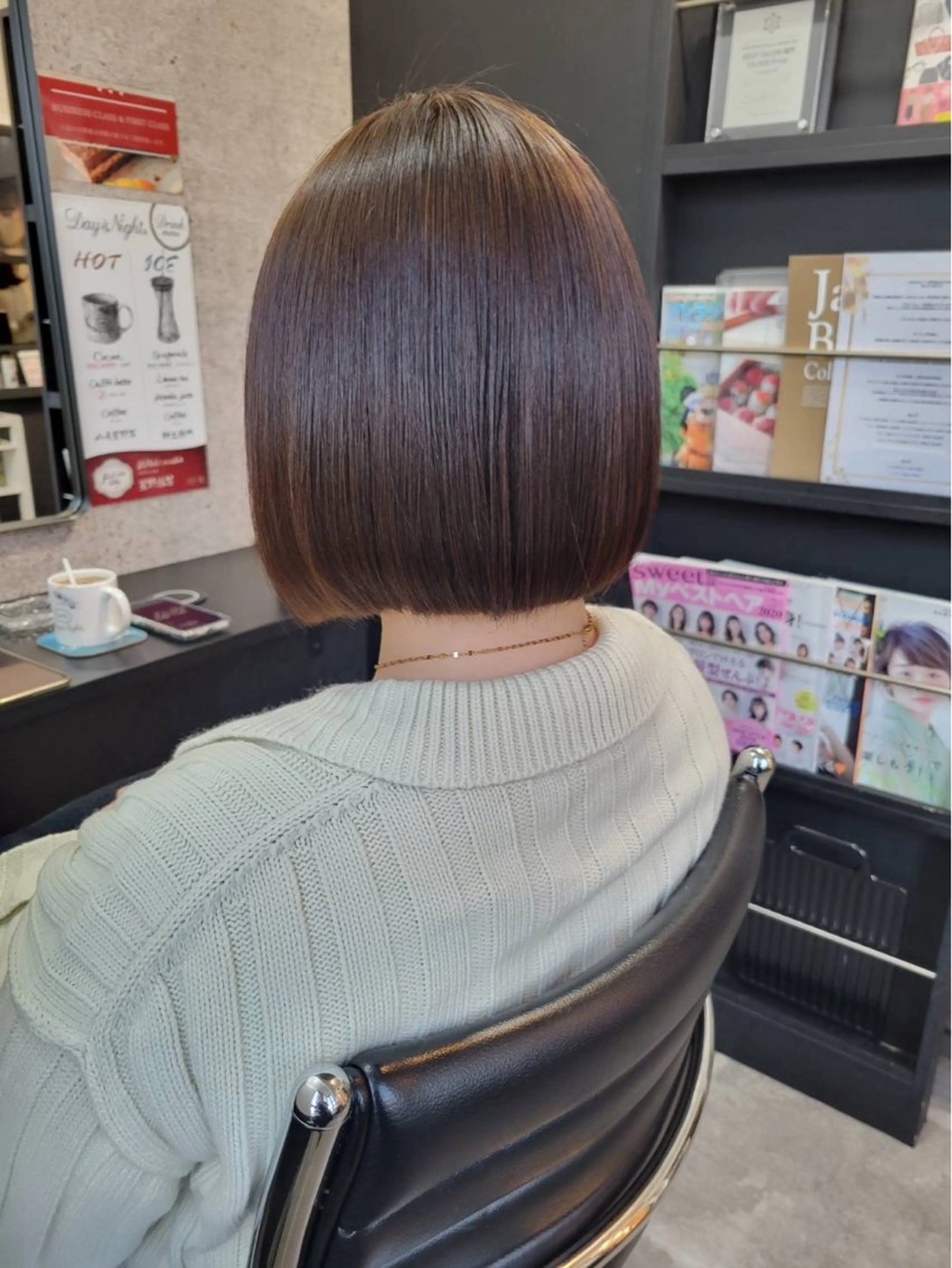 ミディアム Day&Night　本店所属・ボブカット✂︎ 光翼のヘアスタイル