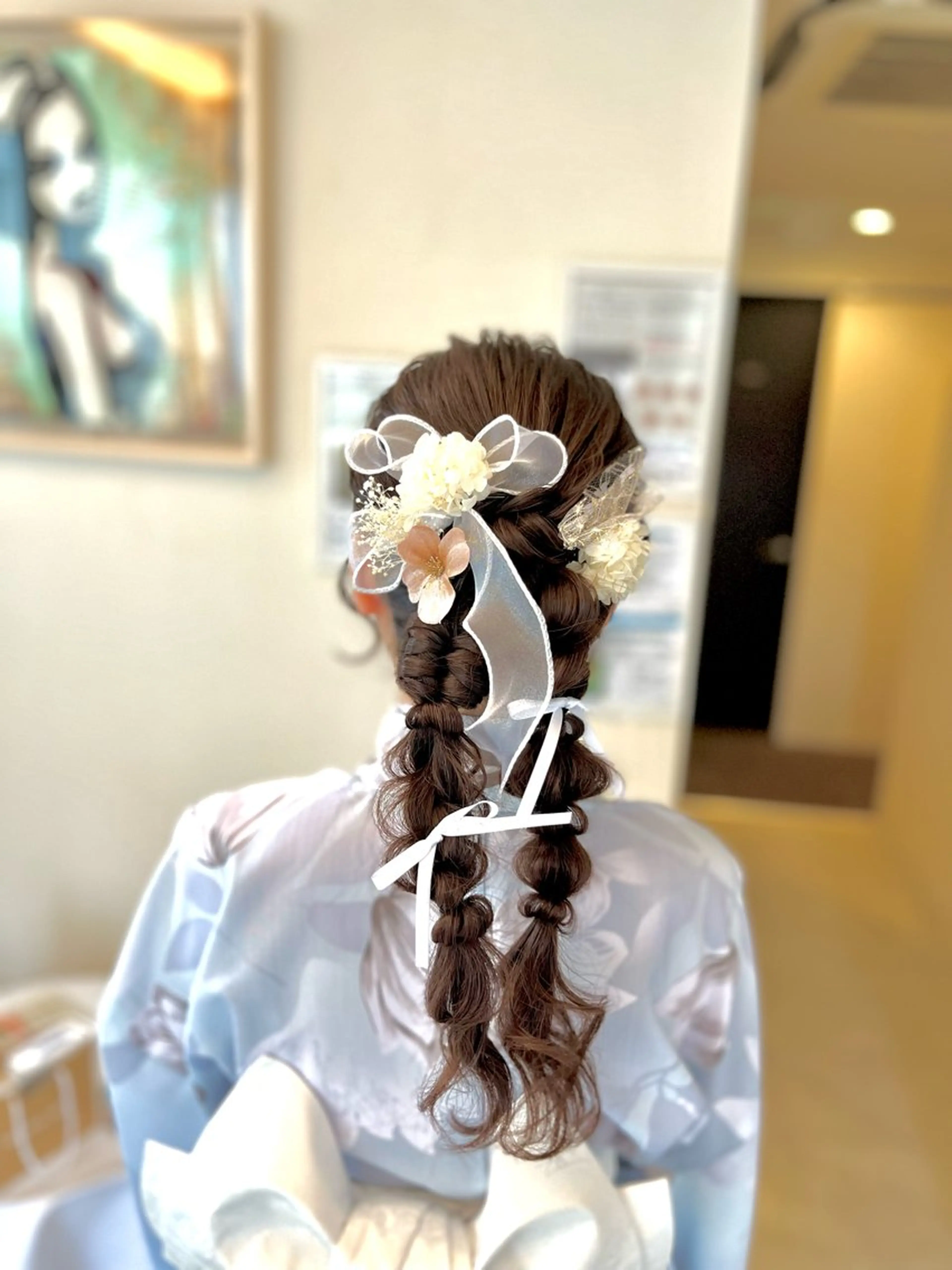 ヘアアレンジ 似合わせヘアメイク 💐オダギリチアキのヘアスタイル