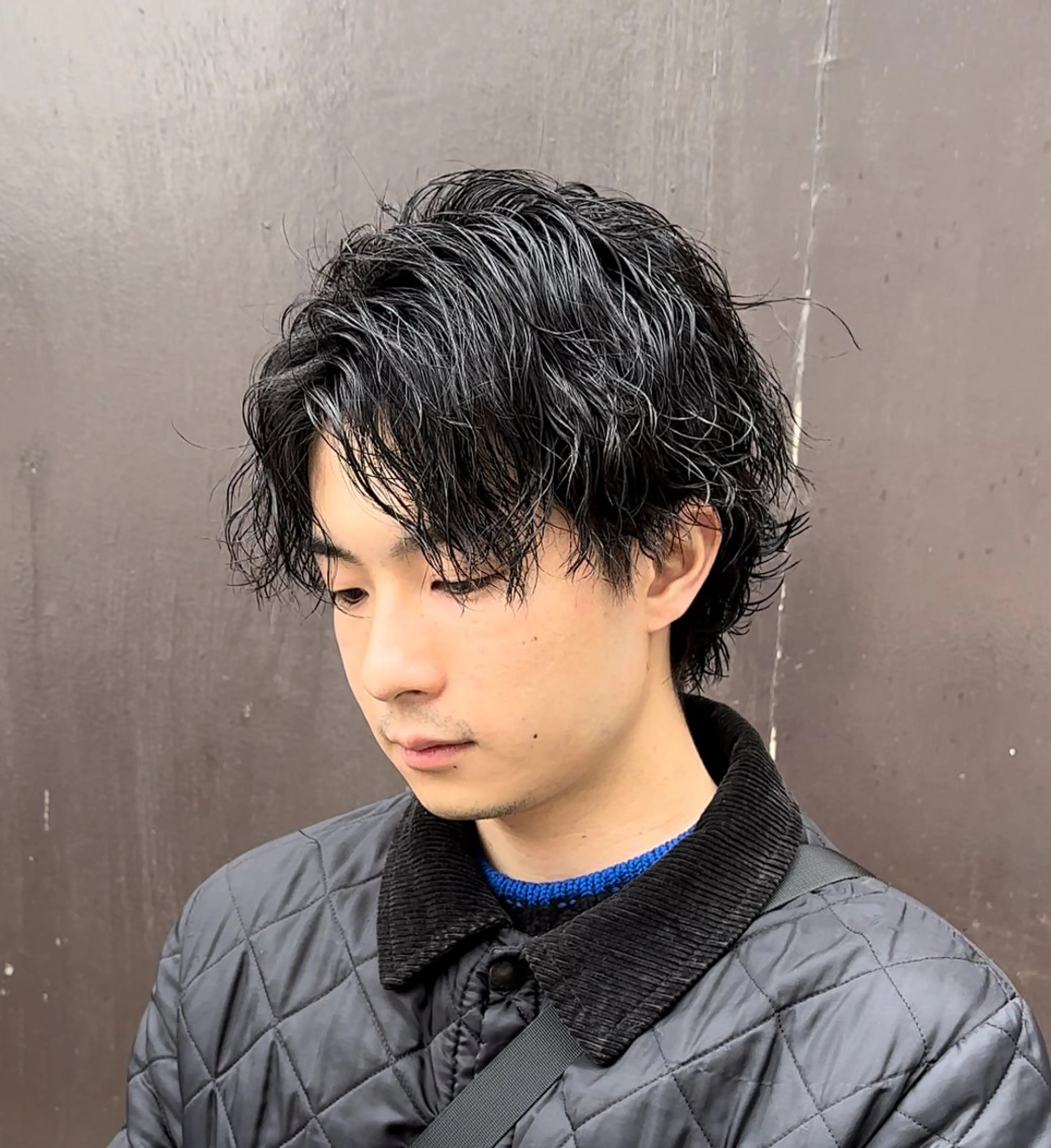 メンズ カット パーマ 🎖️似合わせメンズ パーマ🎖️カネキのヘアスタイル