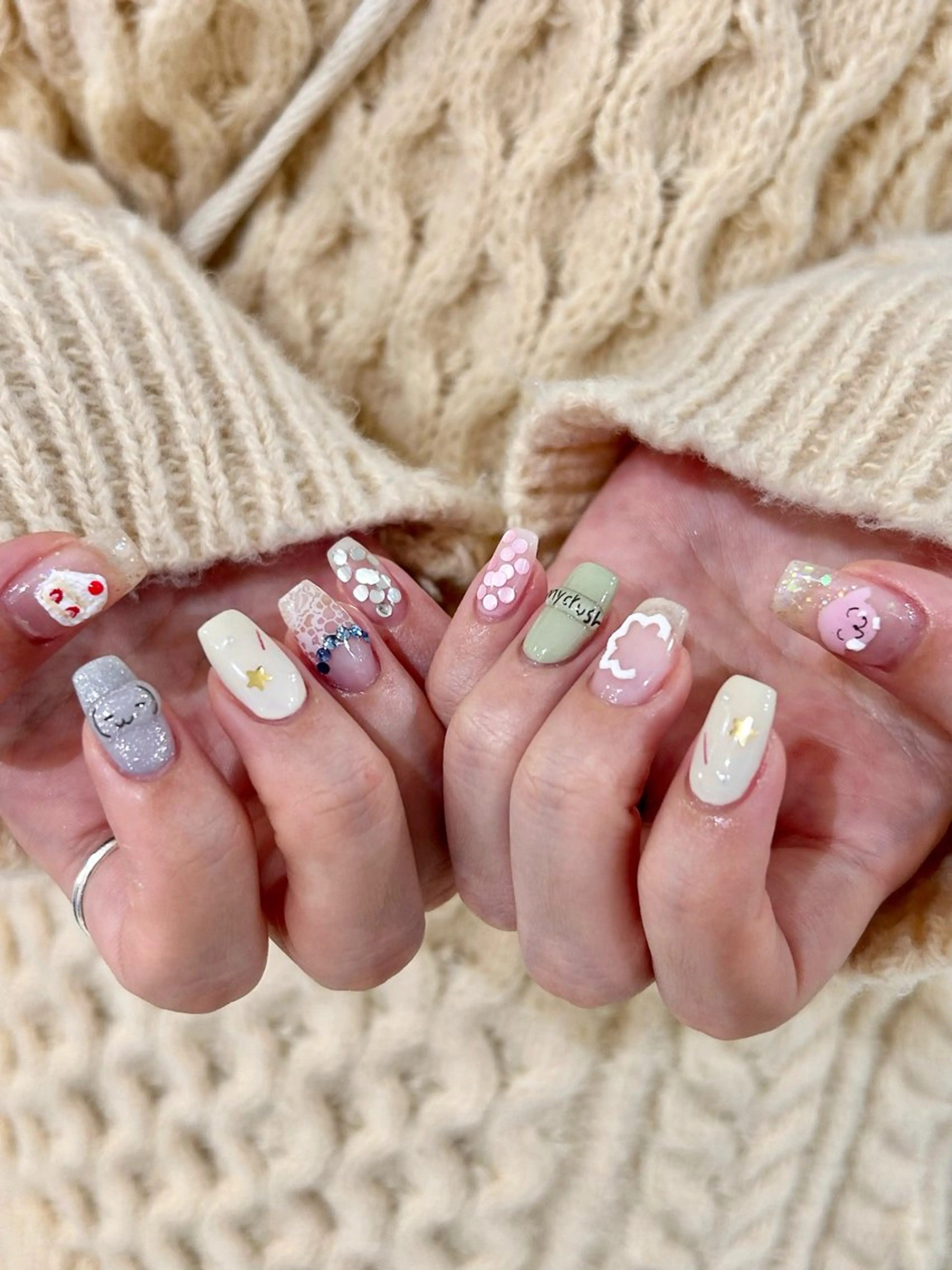 ネイル Merci万代店 hashimotoのネイルデザイン