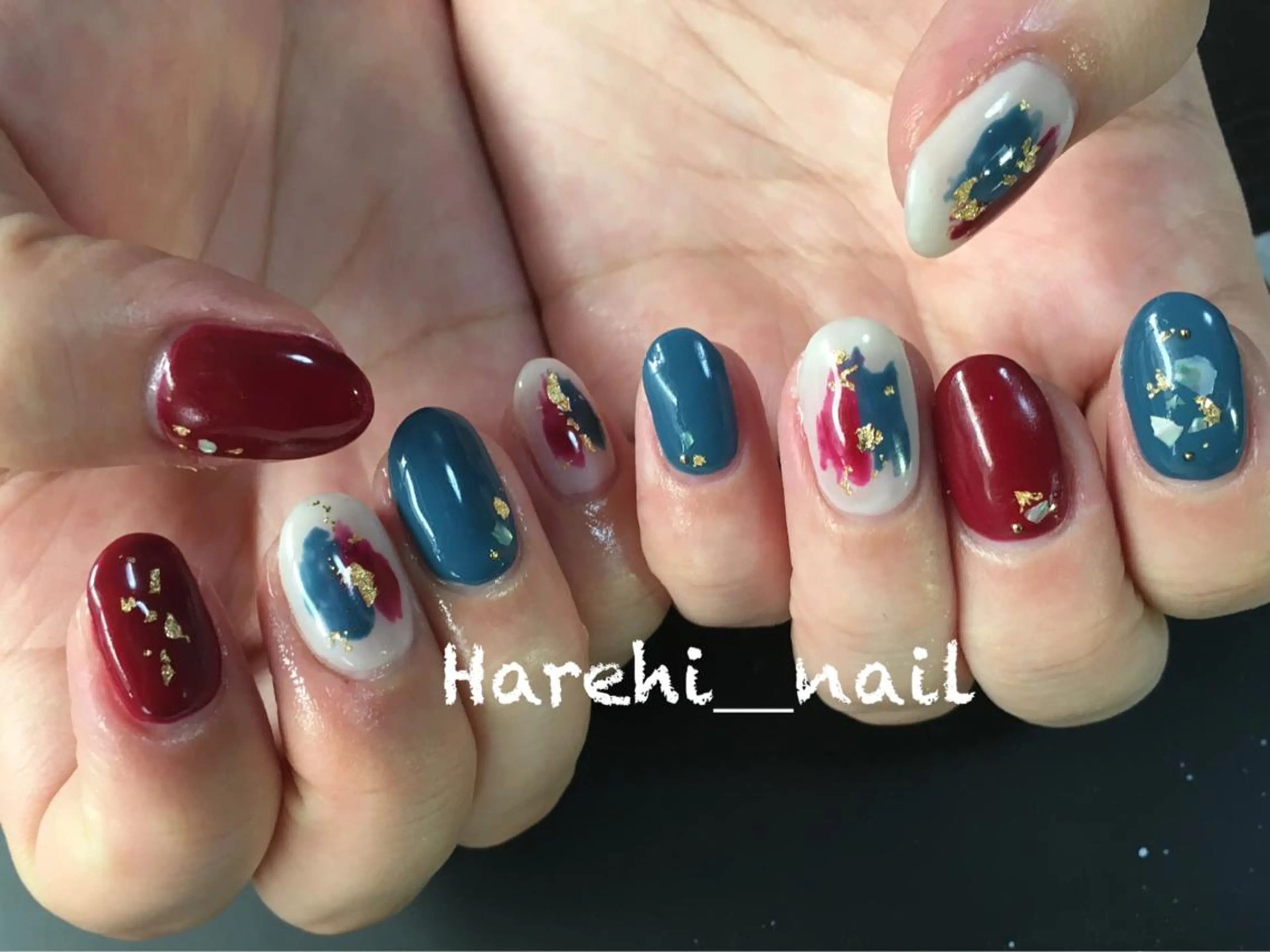 ネイル ハンドネイル Harehi_ nailのネイルデザイン