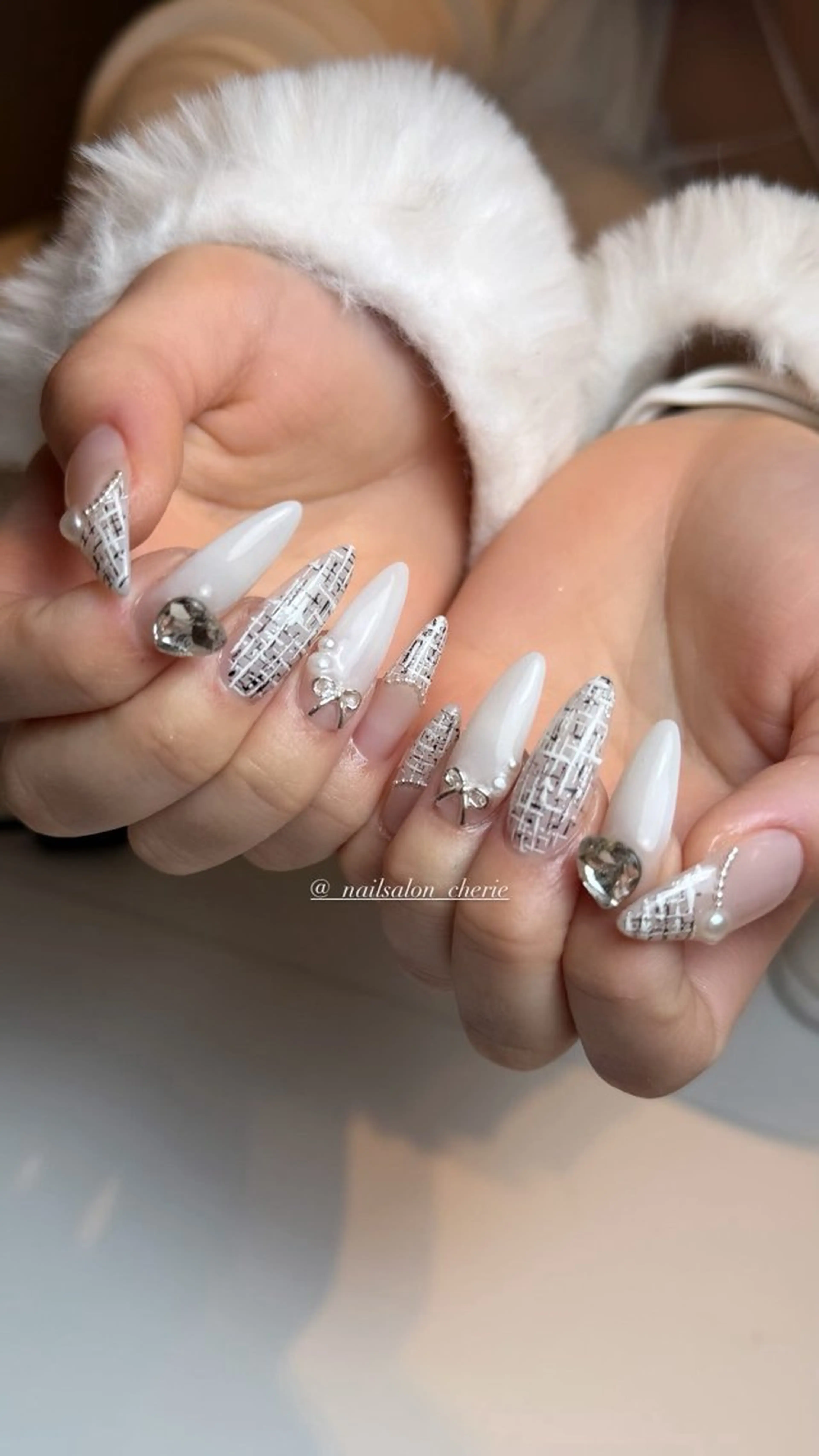 ネイル ハンドネイル nailsalon cherieのネイルデザイン