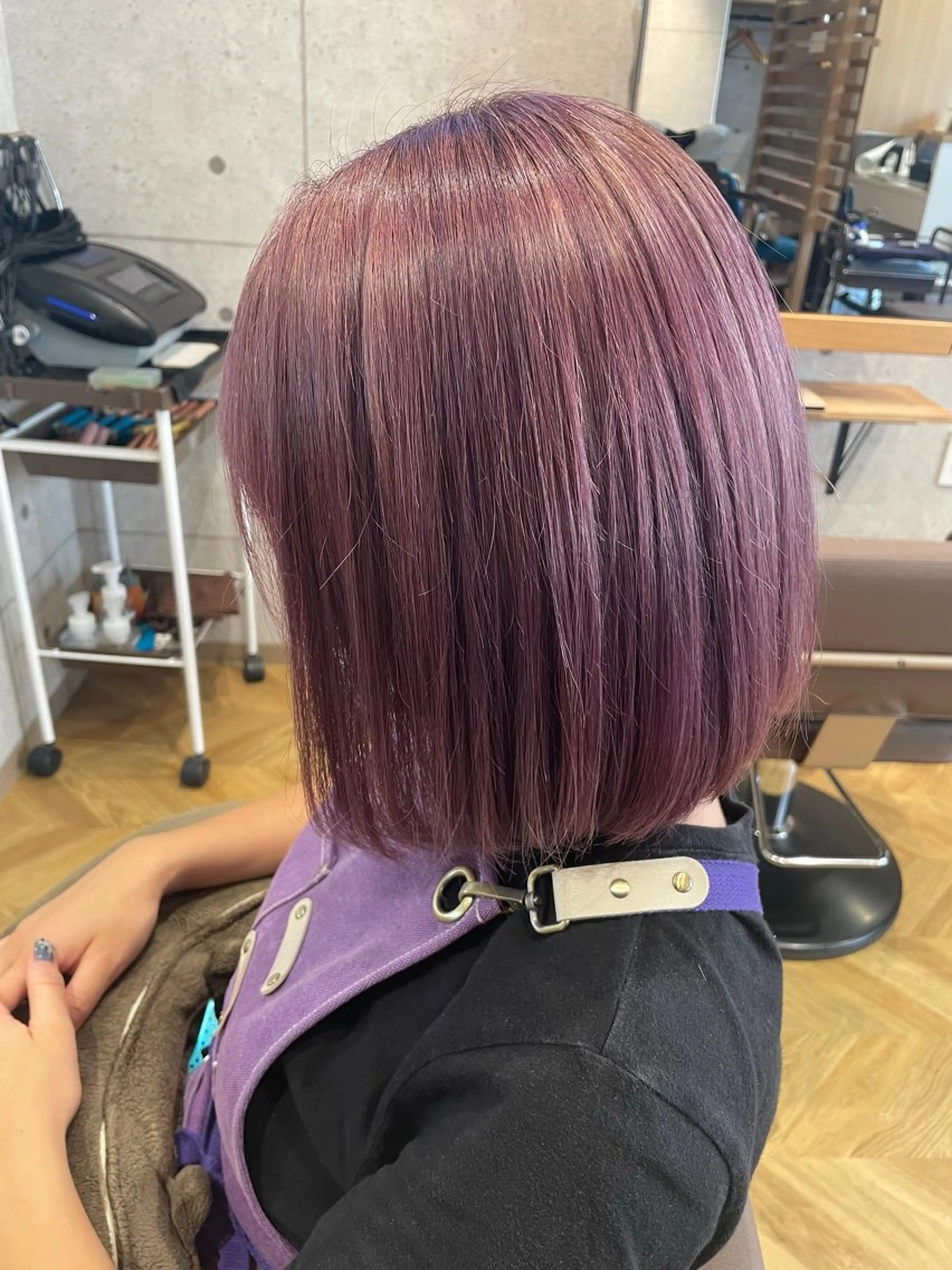 ショート ヘアカラー agu hair fonte   大泉学園所属・園田 彩音のヘアスタイル