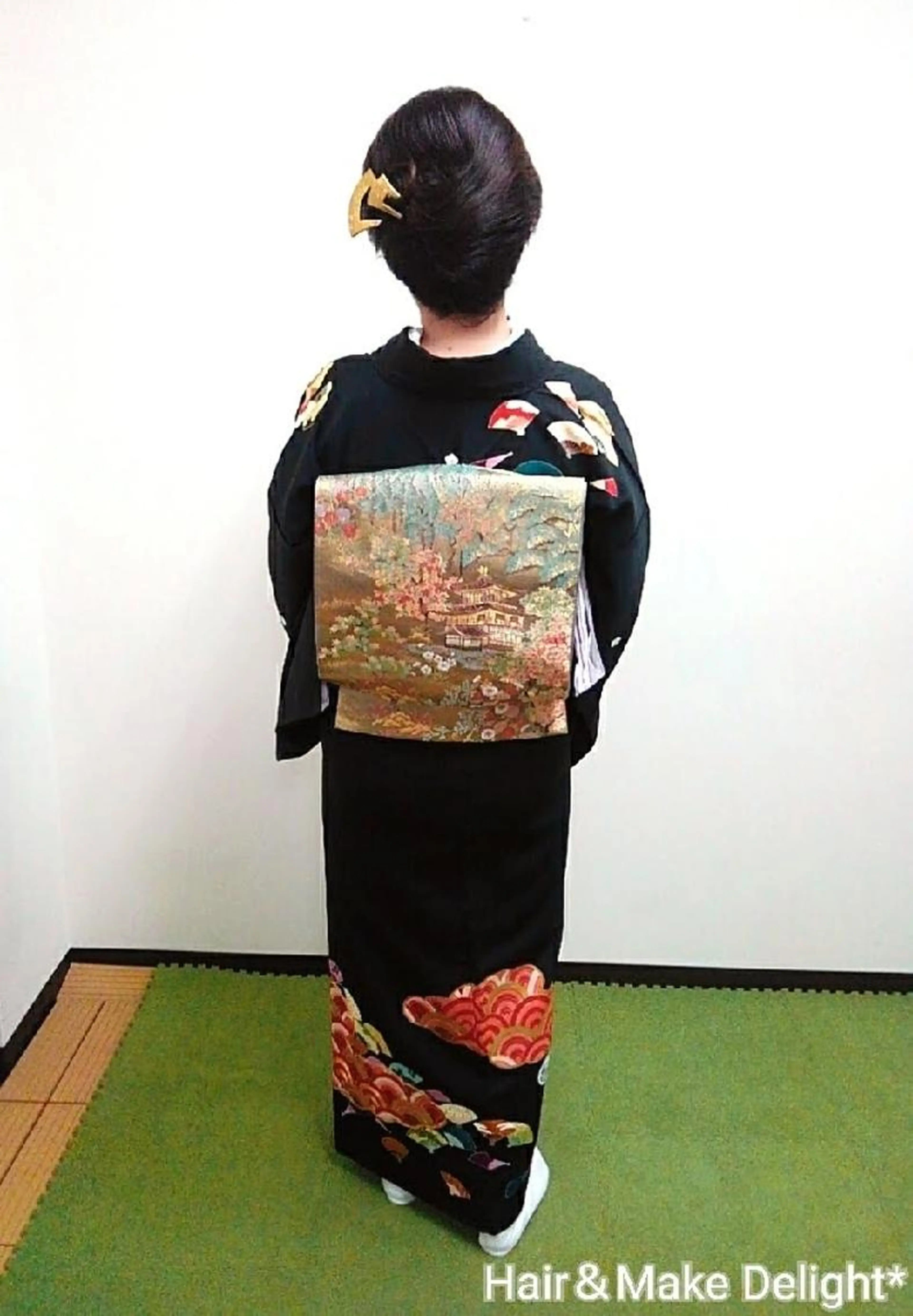 留袖 着付け+へアセットの写真