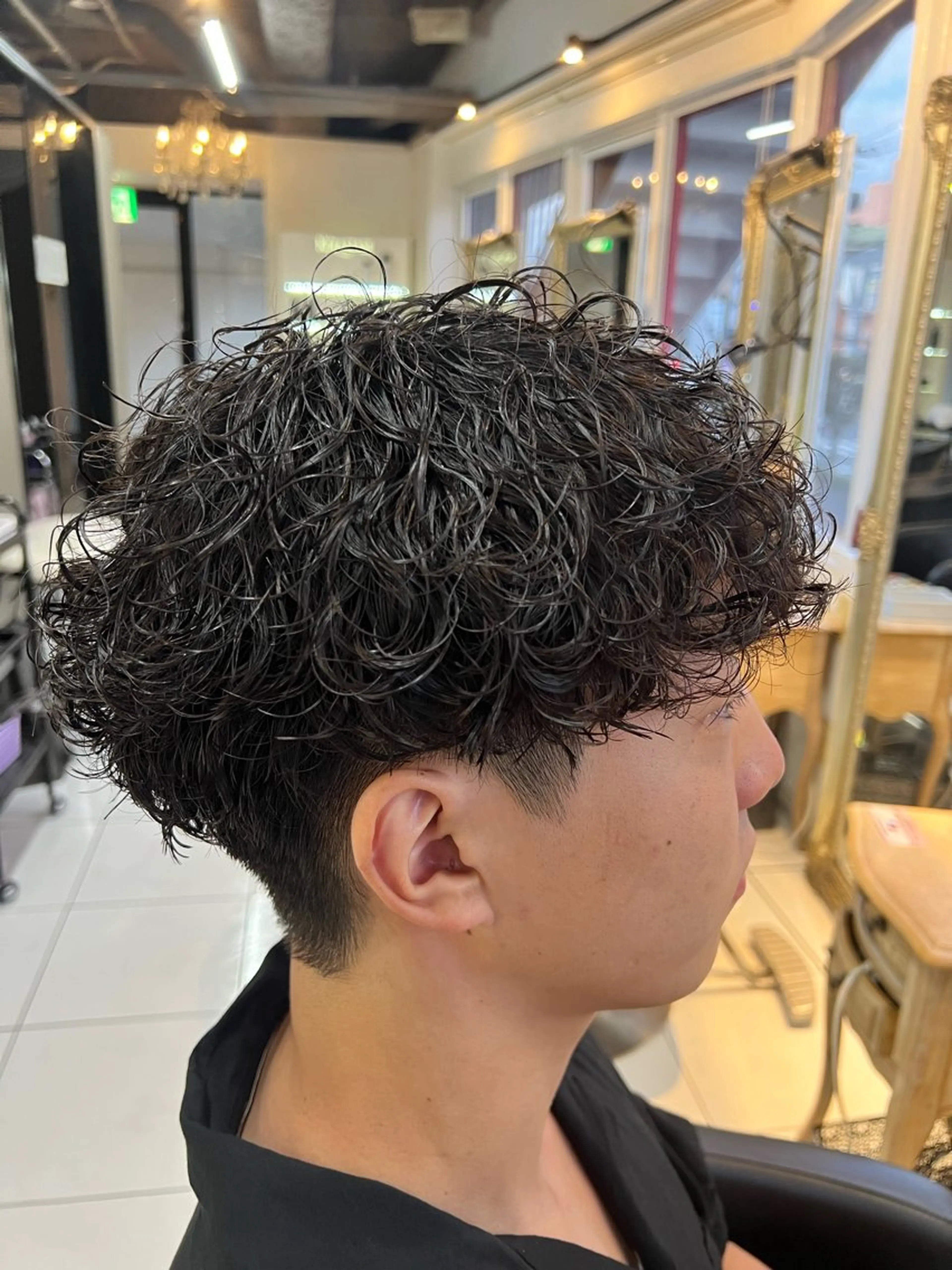 パーマ メンズ カット パーマ パーマ特化美容師 茂木広幸のヘアスタイル