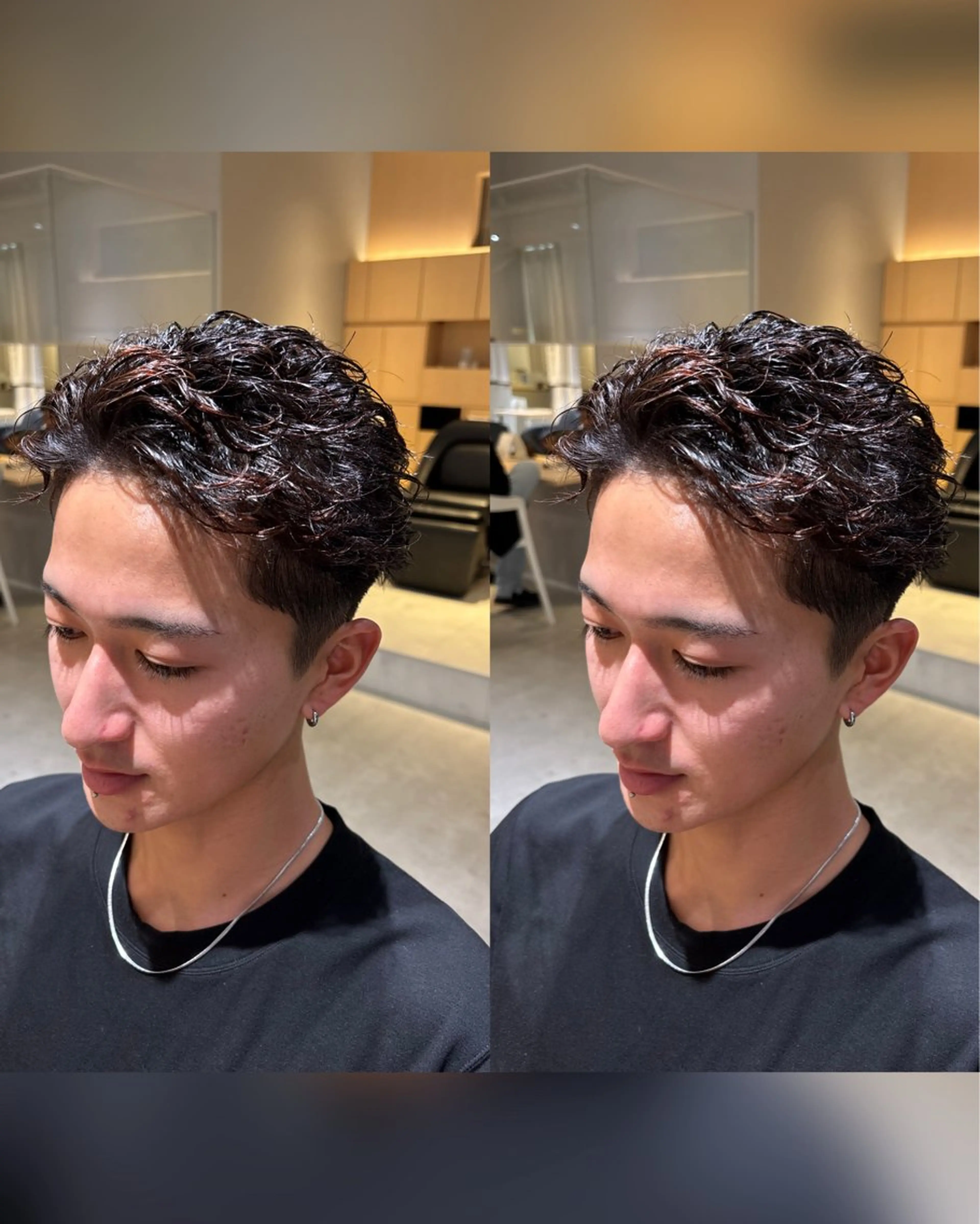 パーマ メンズ パーマ AI TOKYO 名古屋栄所属・石黒 龍大のヘアスタイル