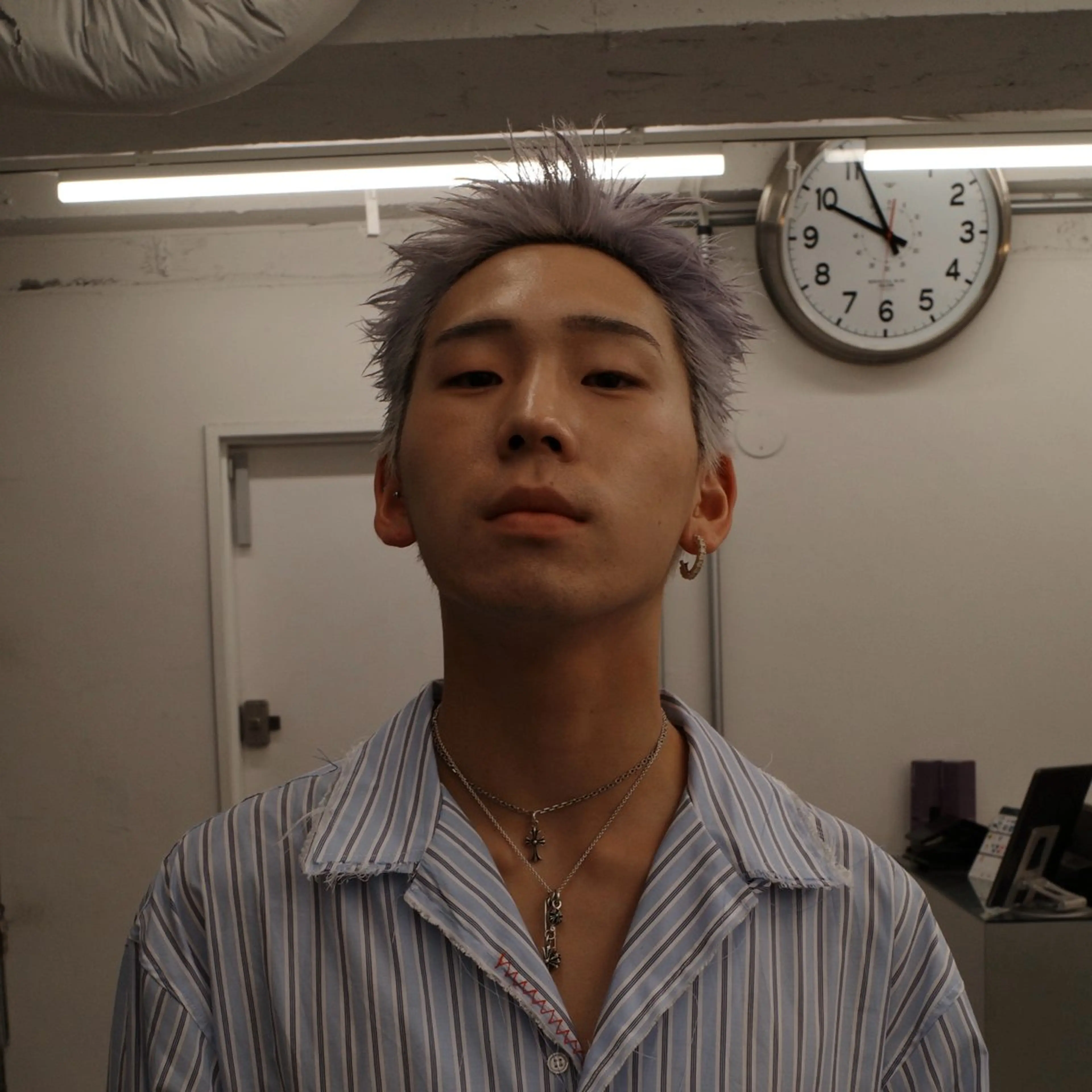 カラー メンズ ヘアカラー メンズハイライト／ メンズブリーチカラーのヘアスタイル