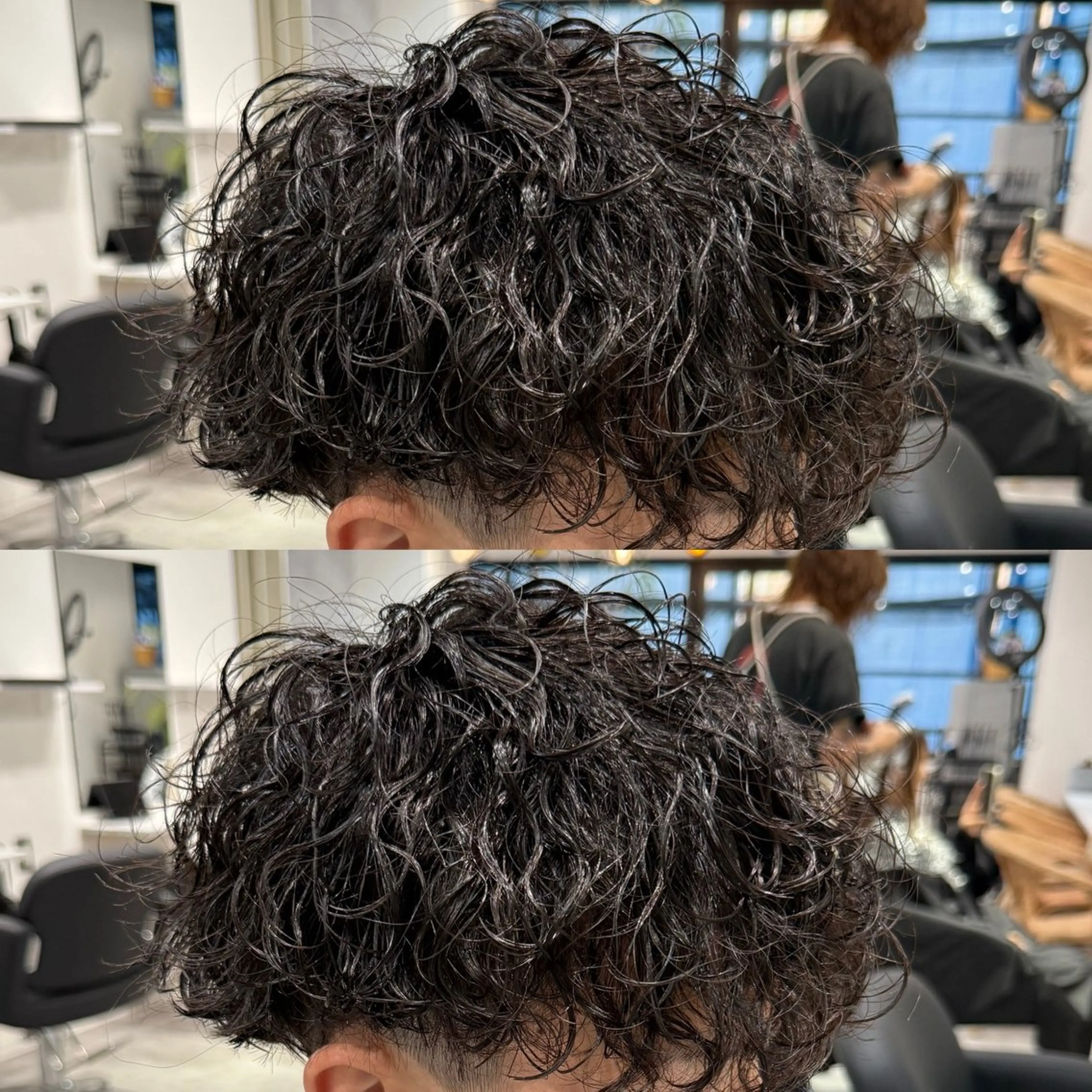 ショート メンズ カット パーマ トリートメント ヘッドスパ メンズパーマ/艶 モテカラー/福井悟朗のヘアスタイル