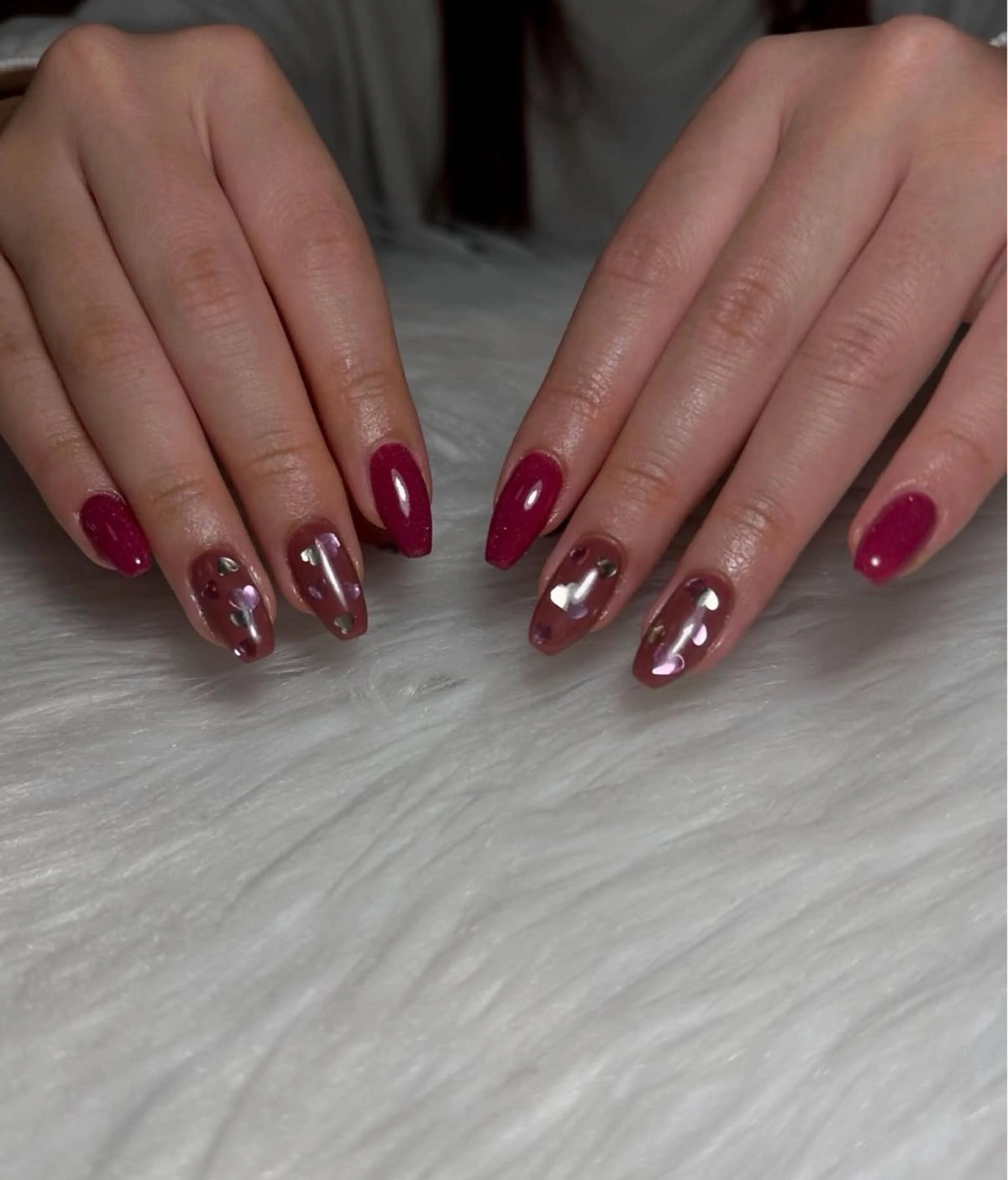 【ジェル】シンプルアート(4本アート付け放題◎)の写真