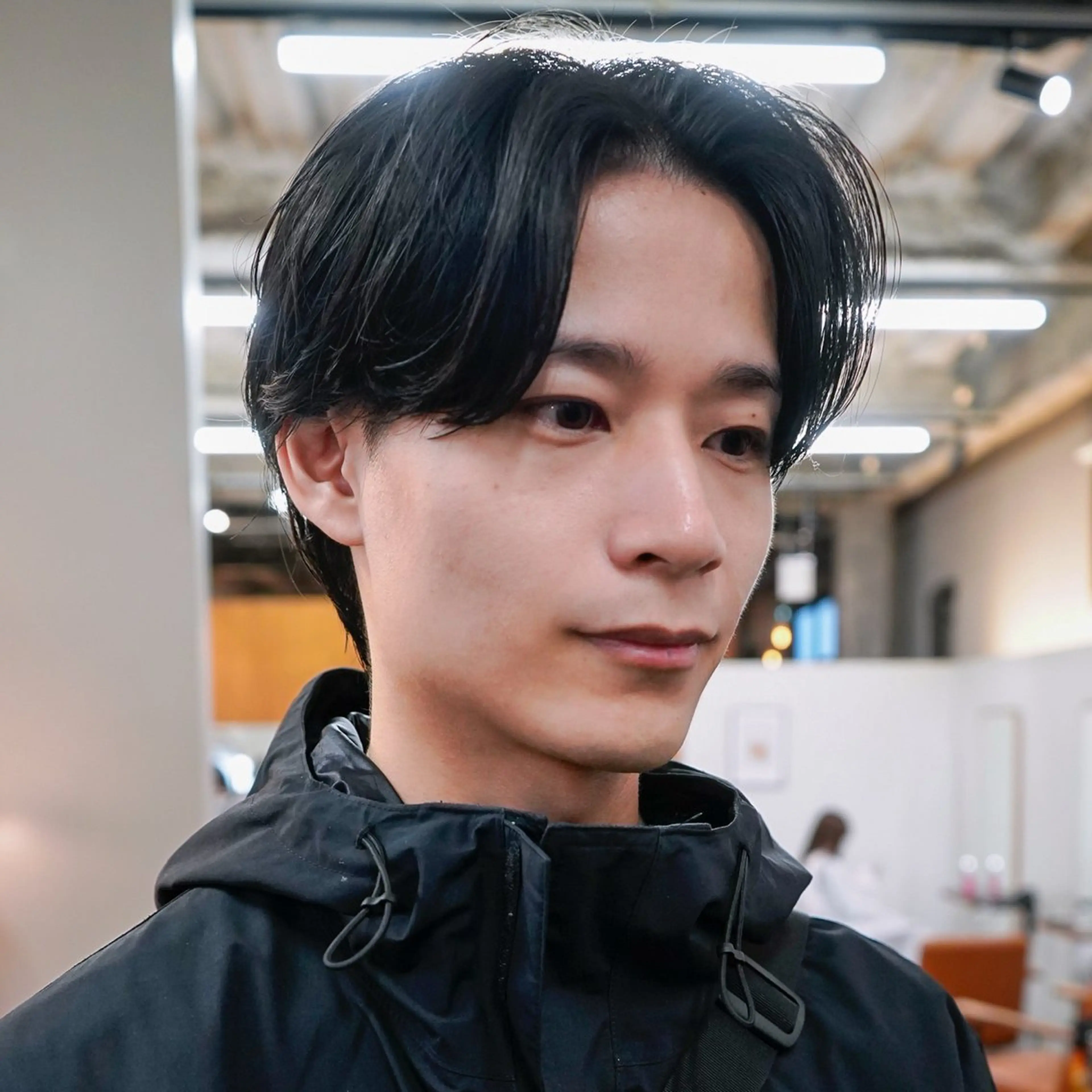 骨格補正メンズカット+曲がる縮毛矯正+Aujuaトリートメントの写真