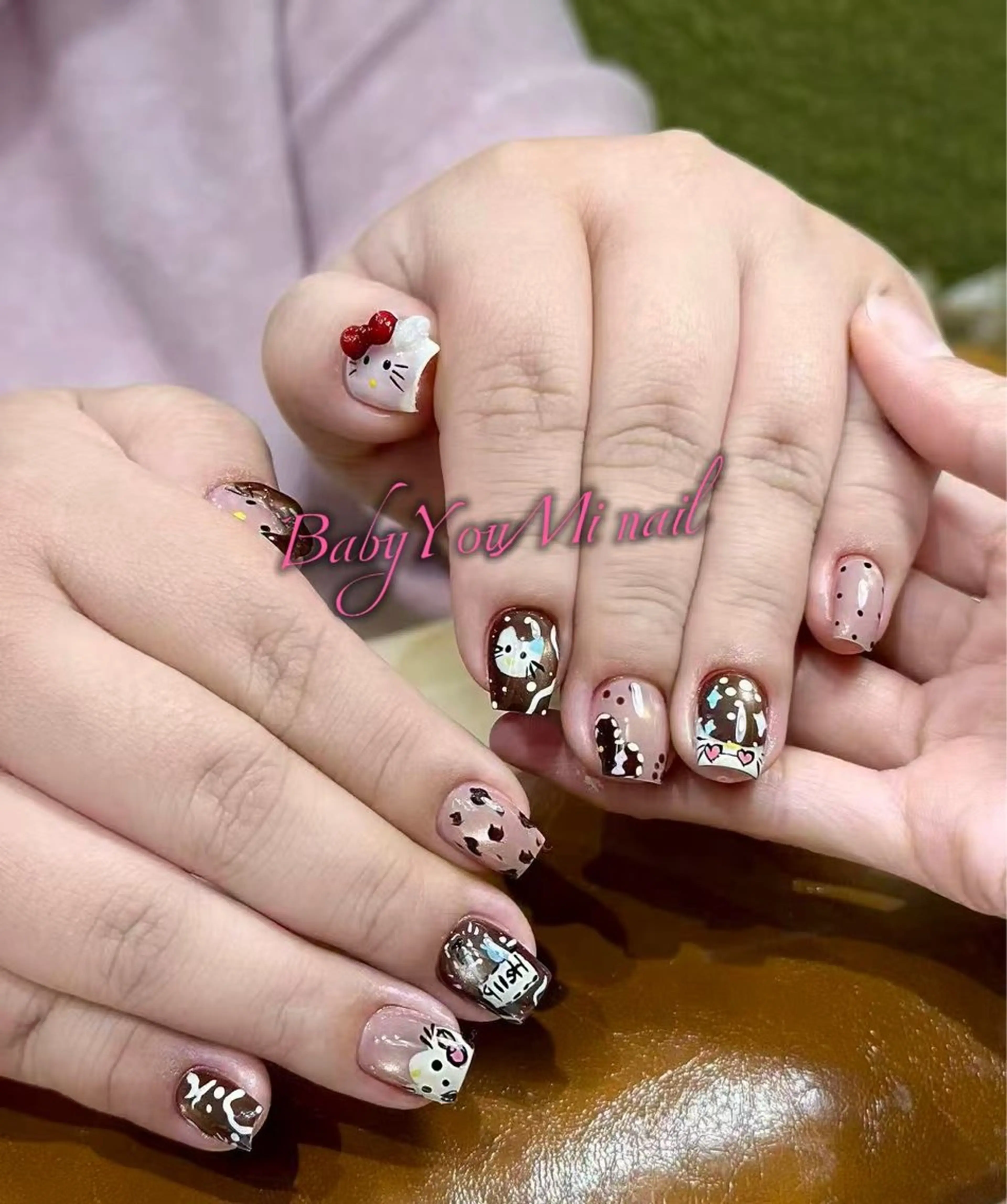 ネイル オーロラネイル 成人式 フットネイル フレンチネイル ジェルネイル ハンドネイル BabyYouMi ねねのネイルデザイン