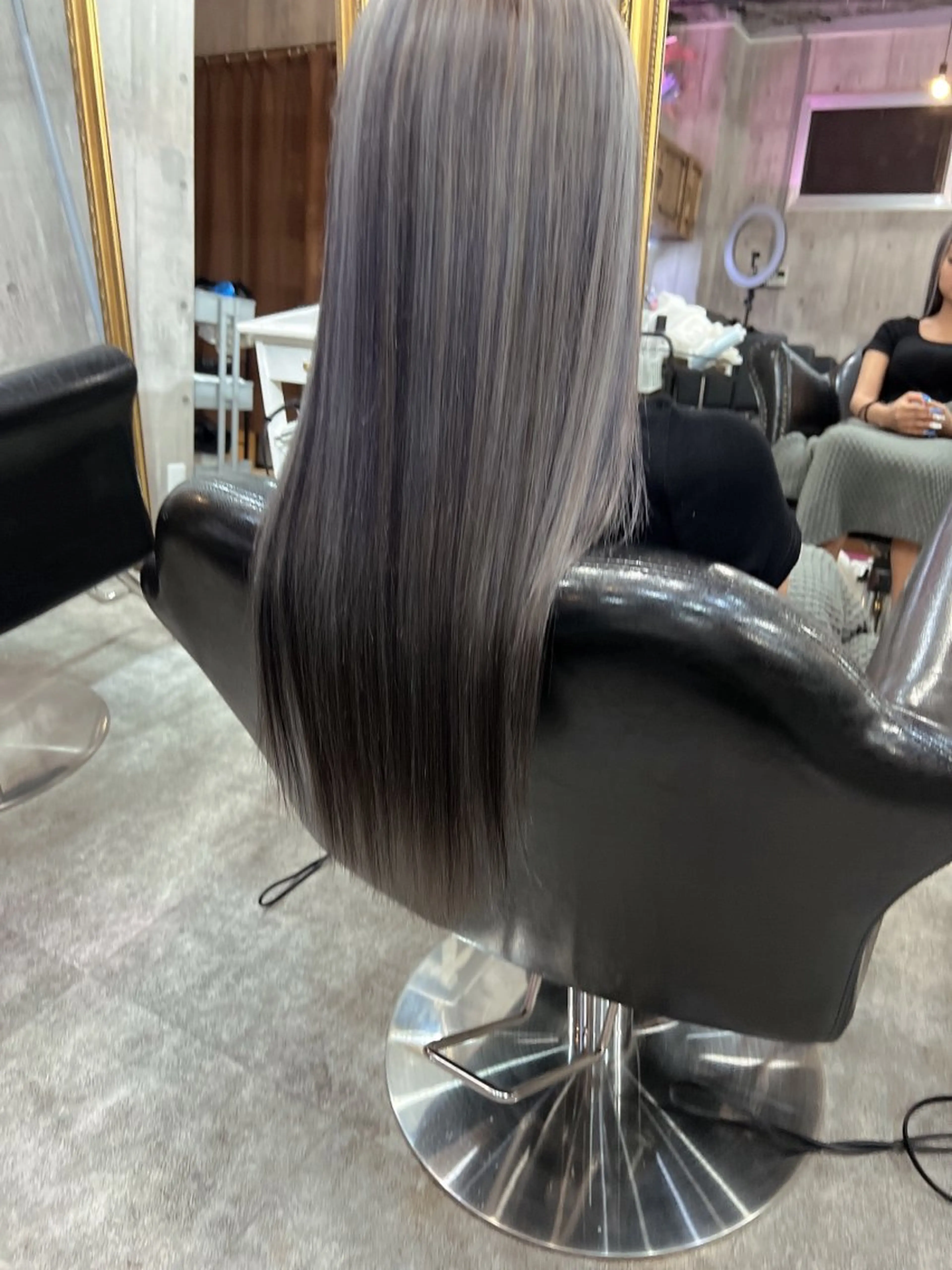 ロング カラー ハイライトカラー ハイライト ヘアカラー MIRACミラク所属・☀️ハイトーンボブ ☀️石川 海斗のヘアスタイル