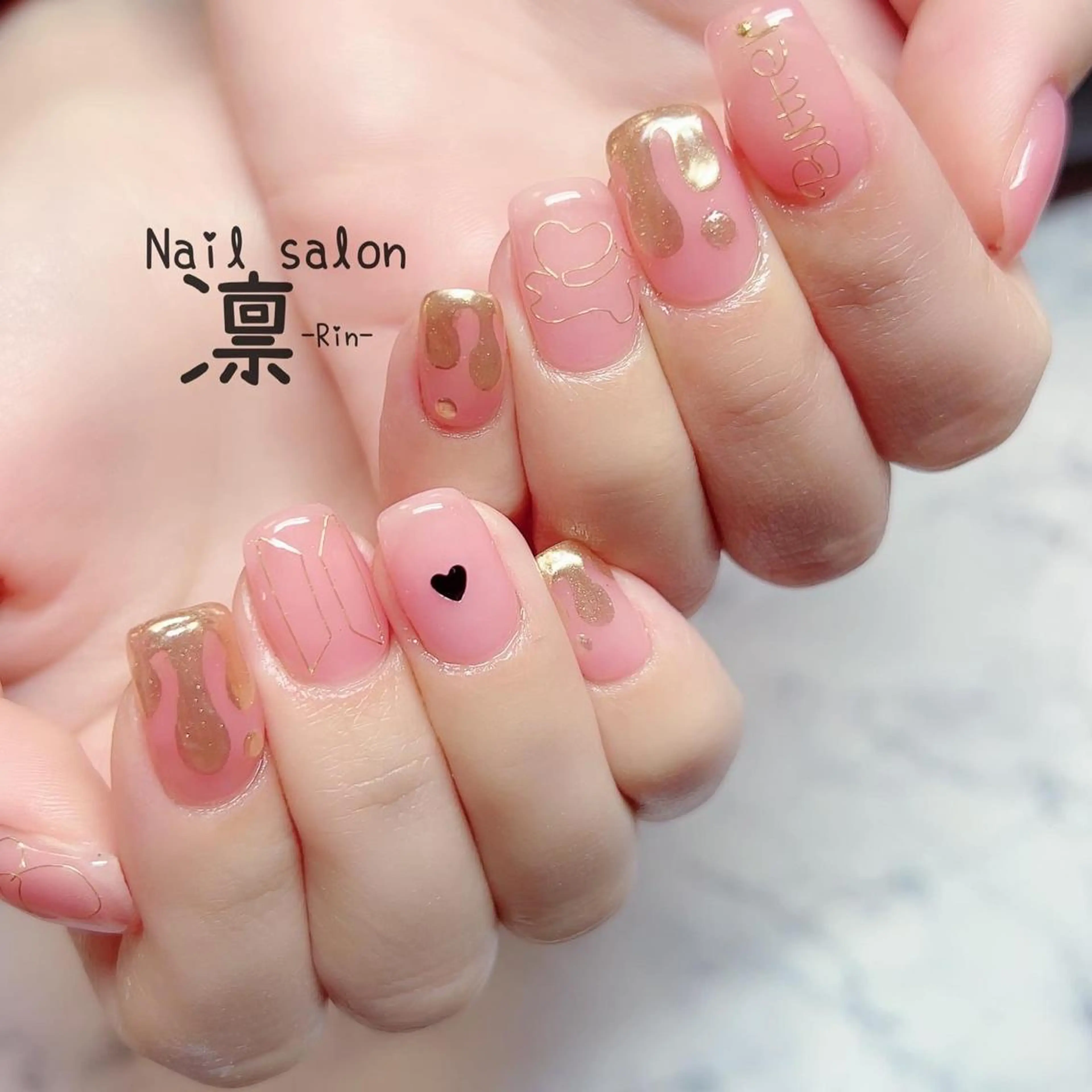 ネイル アートネイル ジェルネイル ハンドネイル private salon凛のネイルデザイン