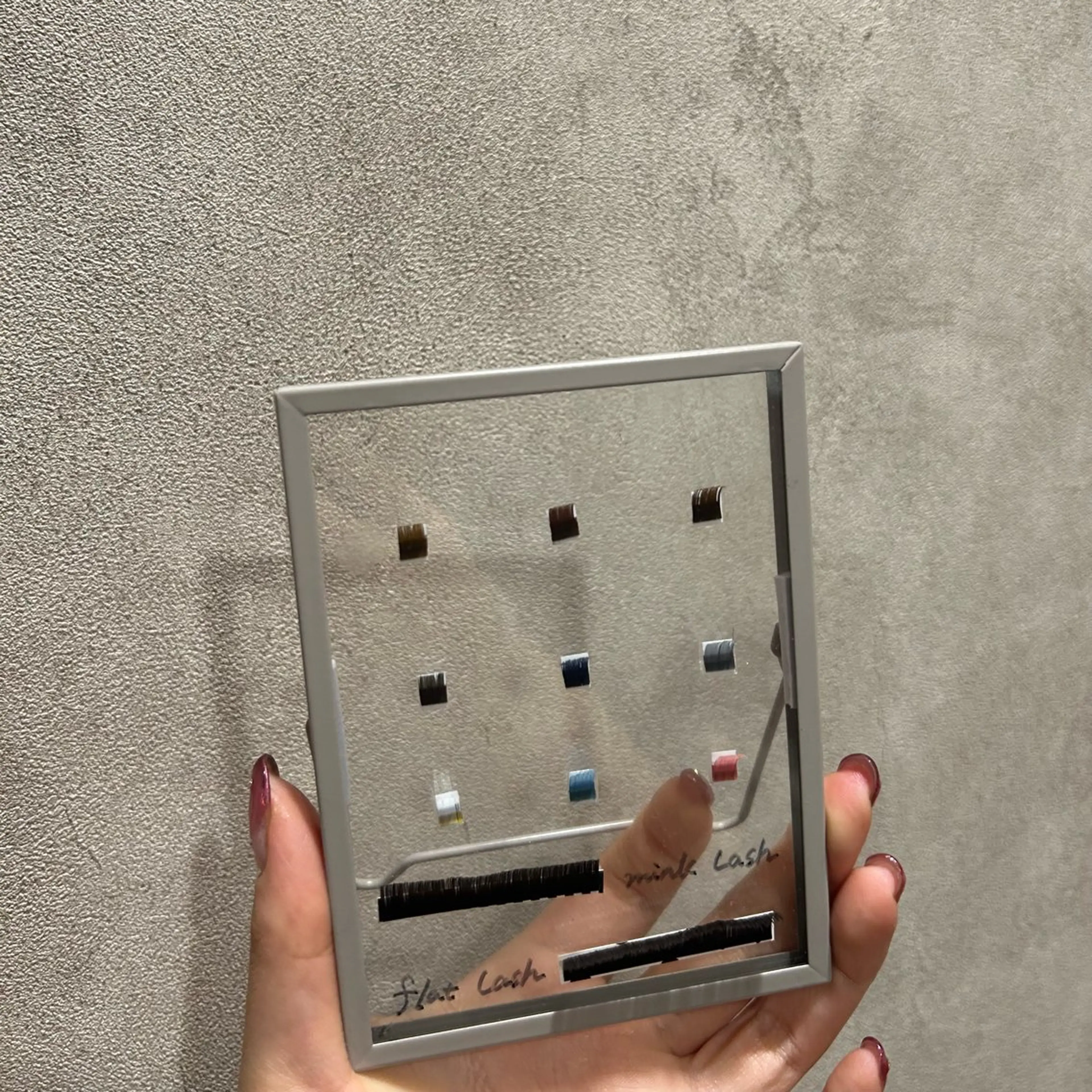 選べるカラーフラットラッシュ🩶🤎100本までつけ放題🩶🤎美容液コーティング付き> ̫ <(土日祝➕￥550)の写真