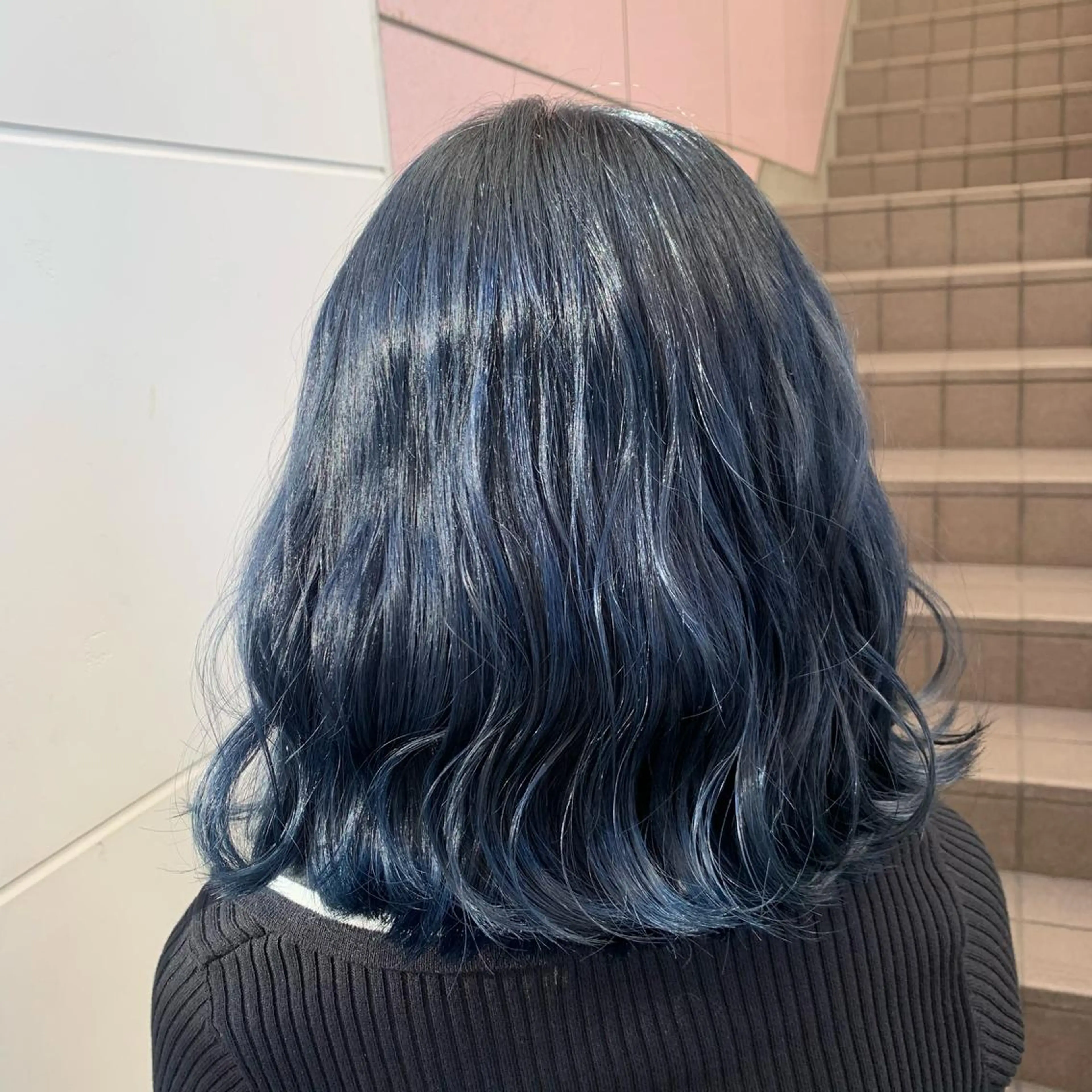 ミディアム soëll所属・🤍そぶえ　ゆうな/ 暖色カラー/縮毛矯正のヘアスタイル