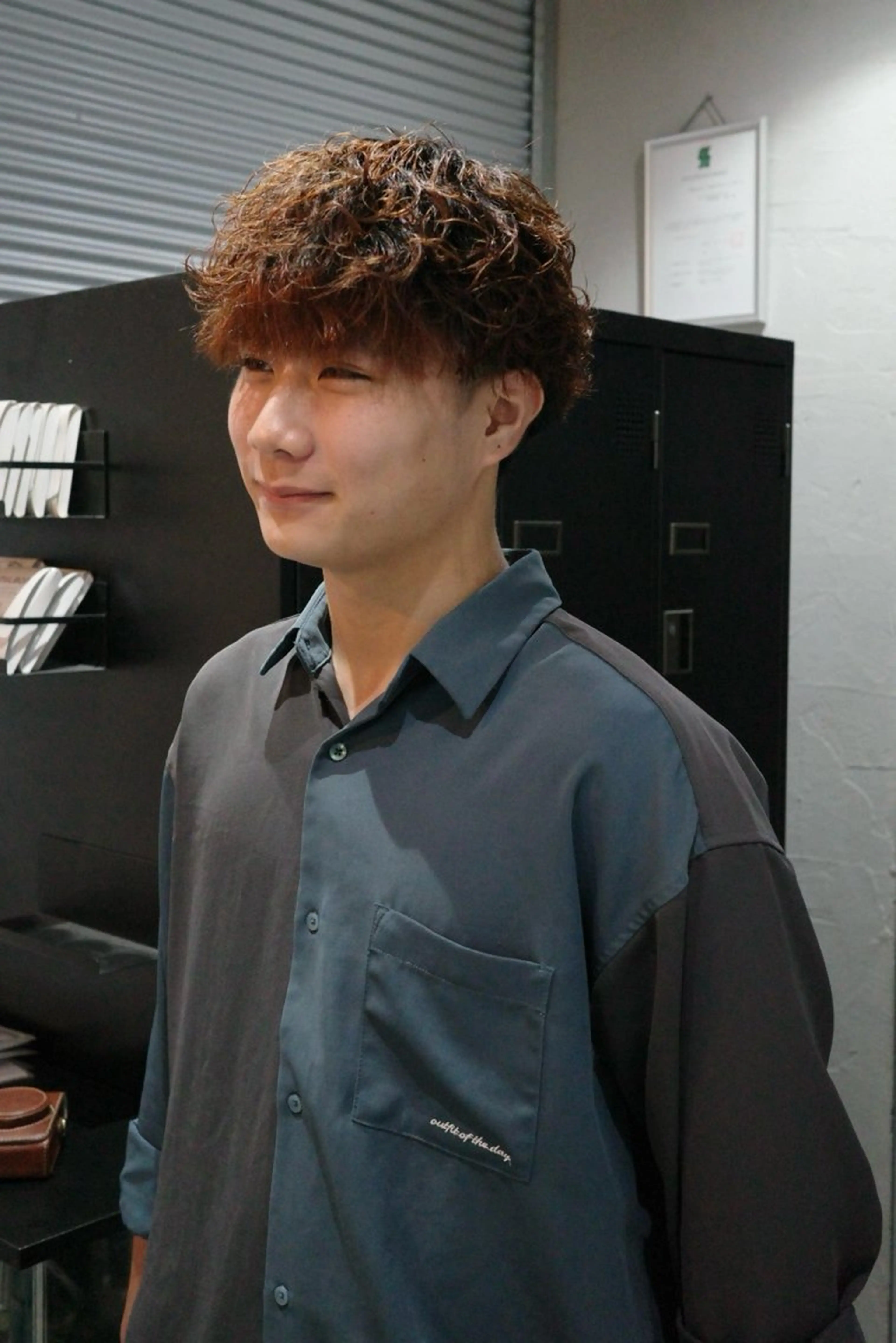 ショート カット パーマ トリートメント HARU🐬メンズ 美容師🐬のヘアスタイル