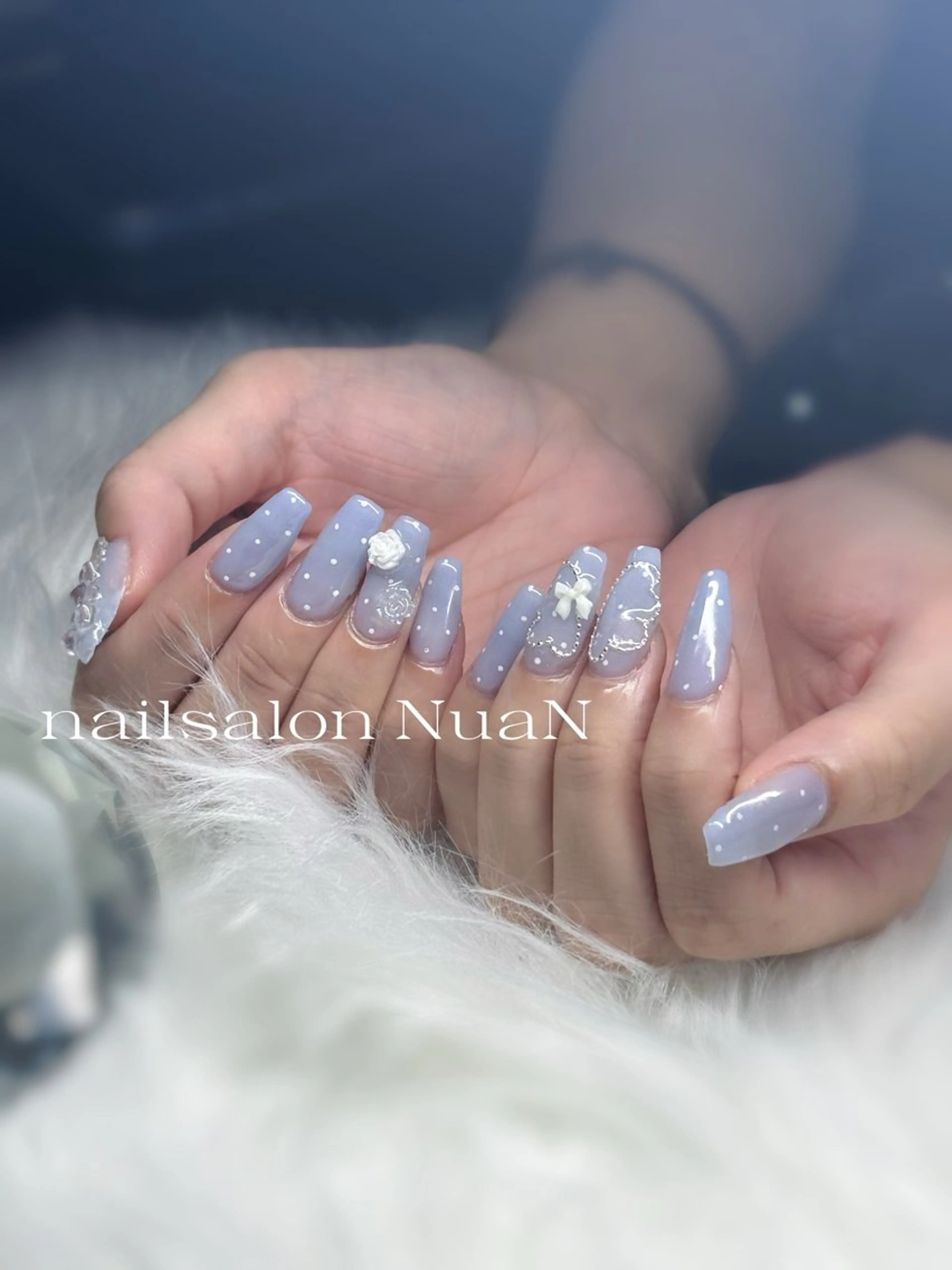 ネイル NuaN 名城線黒川駅徒歩3分のネイルデザイン