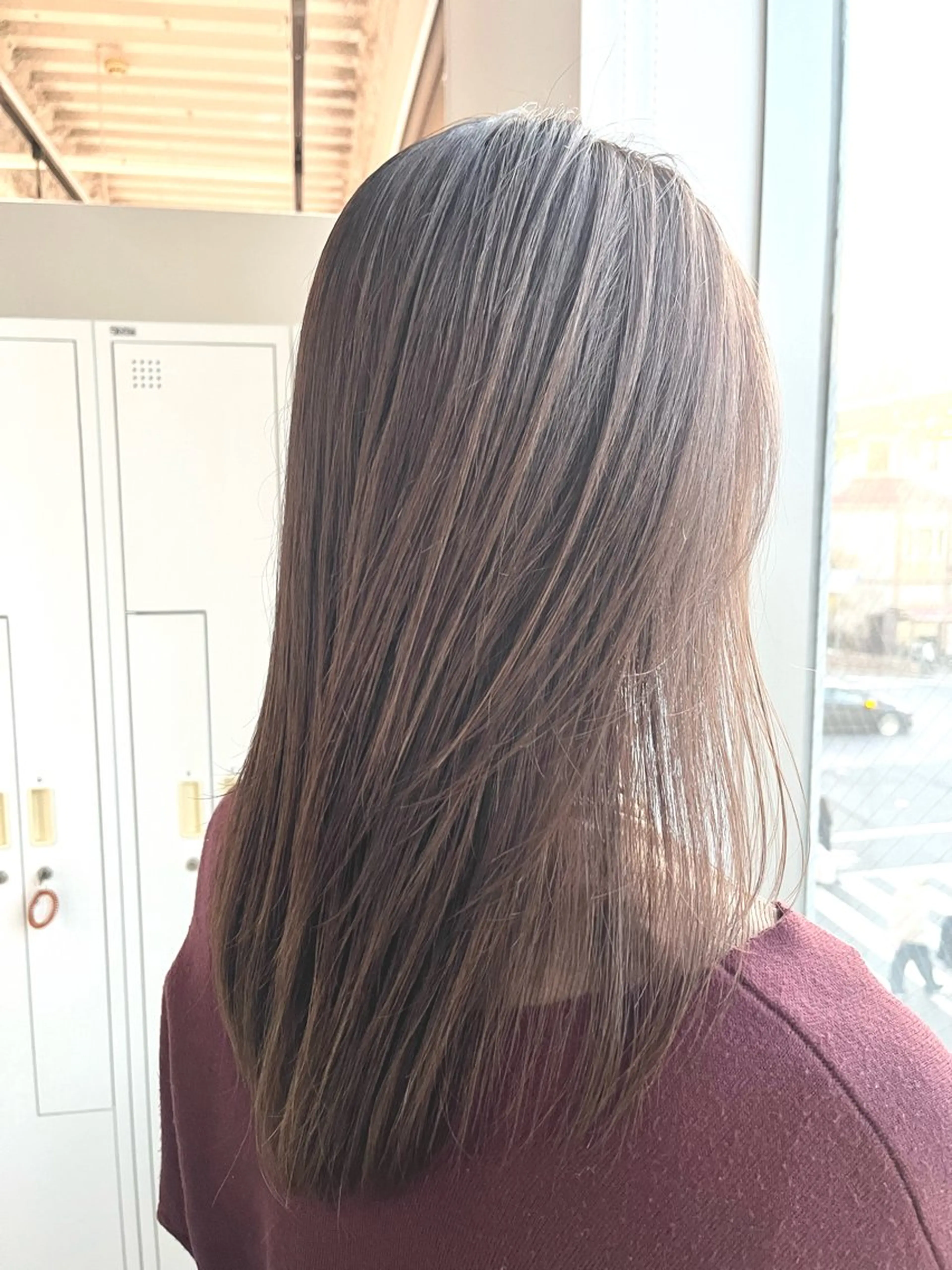 セミロング 髪質改善 レイヤーカット トリートメント カット ヘアカラー トリートメント AVANCE.神戸元町所属・ERI ☆のヘアスタイル