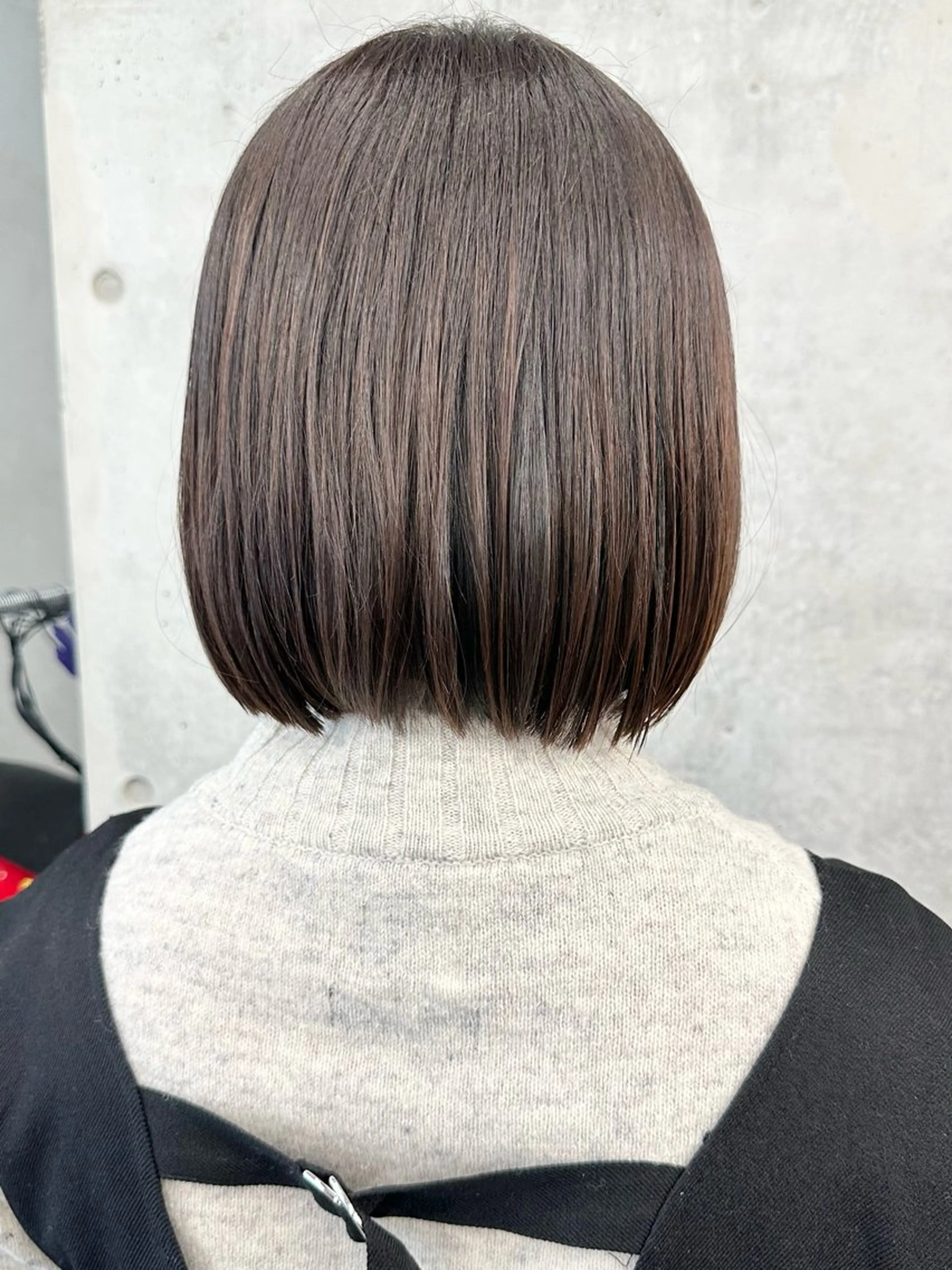 セミロング カット ヘッドスパ 小顔ボブ/お悩み解決 /ボブパーマ/とういのヘアスタイル