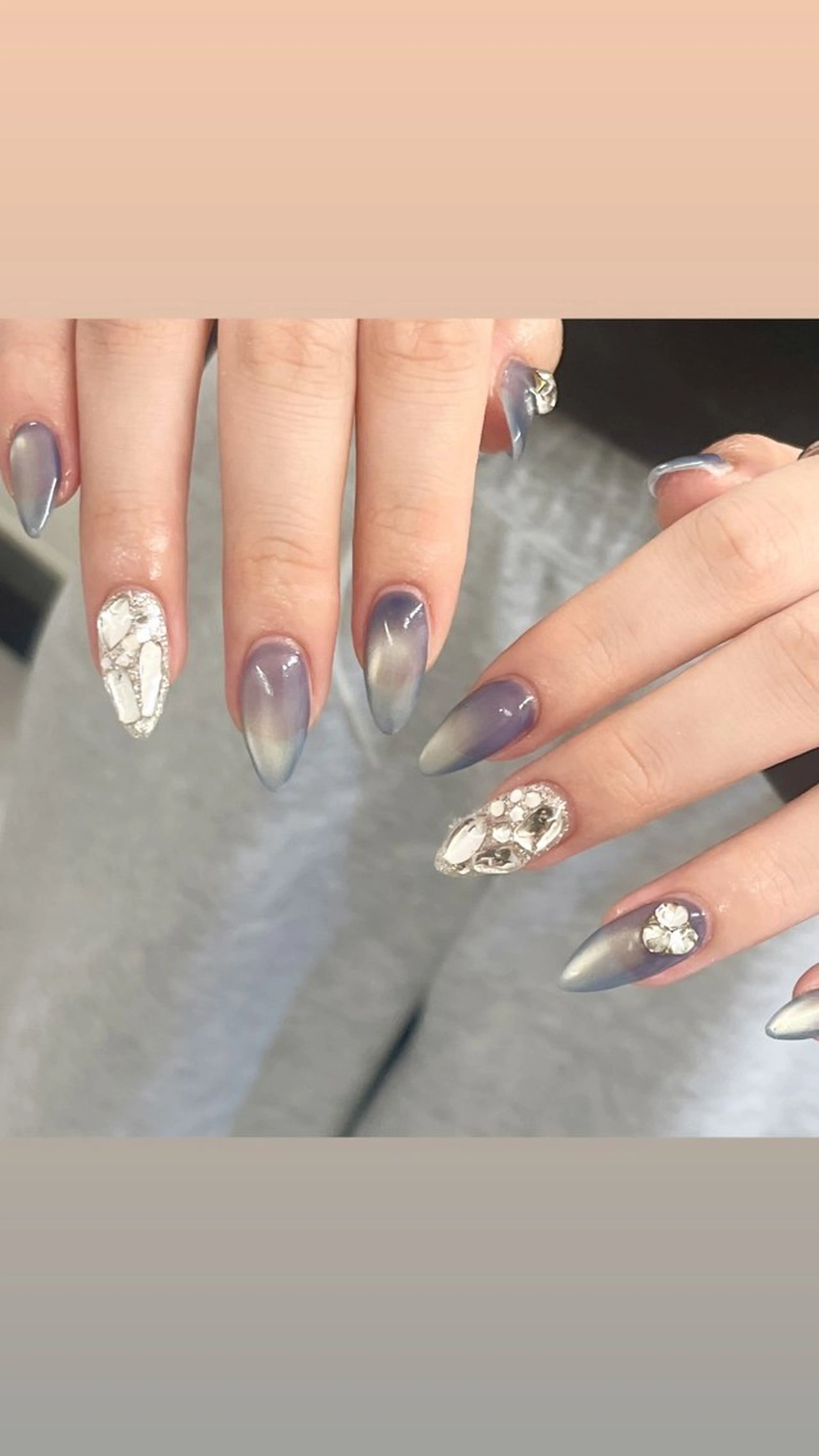 ネイル ハンドネイル ෆ‪Yura Nailෆ‪のネイルデザイン