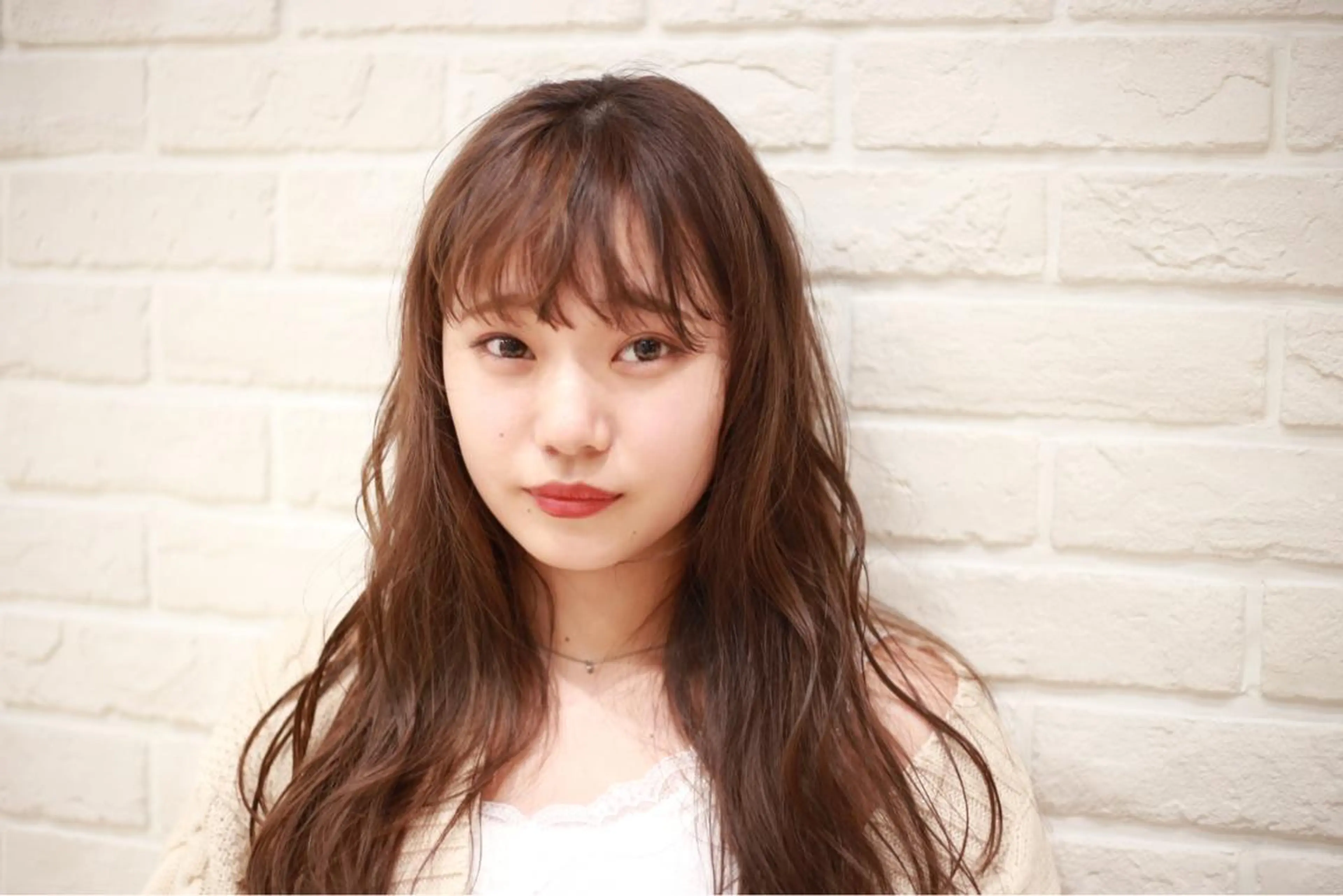 ロング カラー カット ヘアカラー なりたいが叶う ながしまじゅんきのヘアスタイル