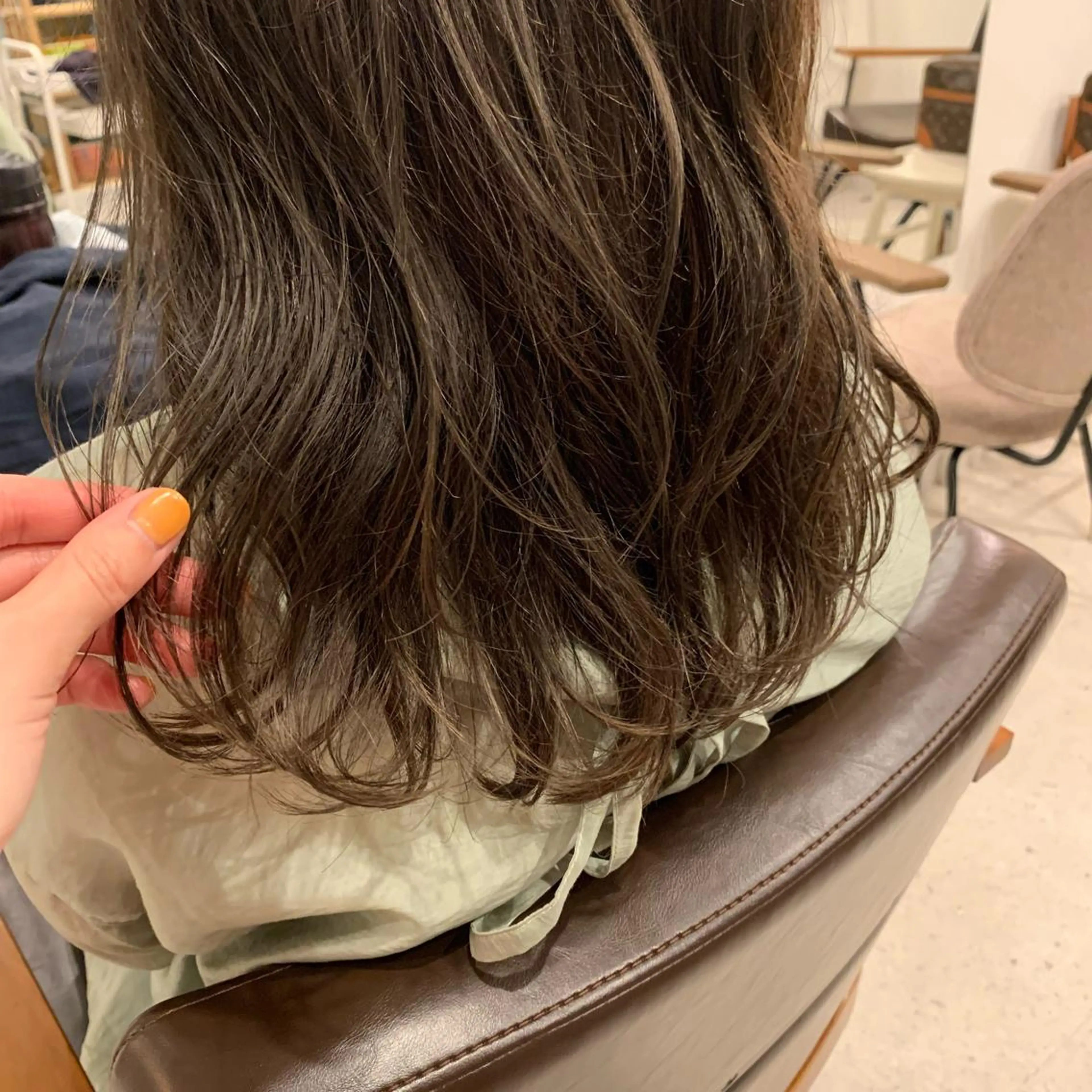 セミロング カット ヘアカラー トリートメント ✨【店長】Lily. 北千住Seina✨のヘアスタイル