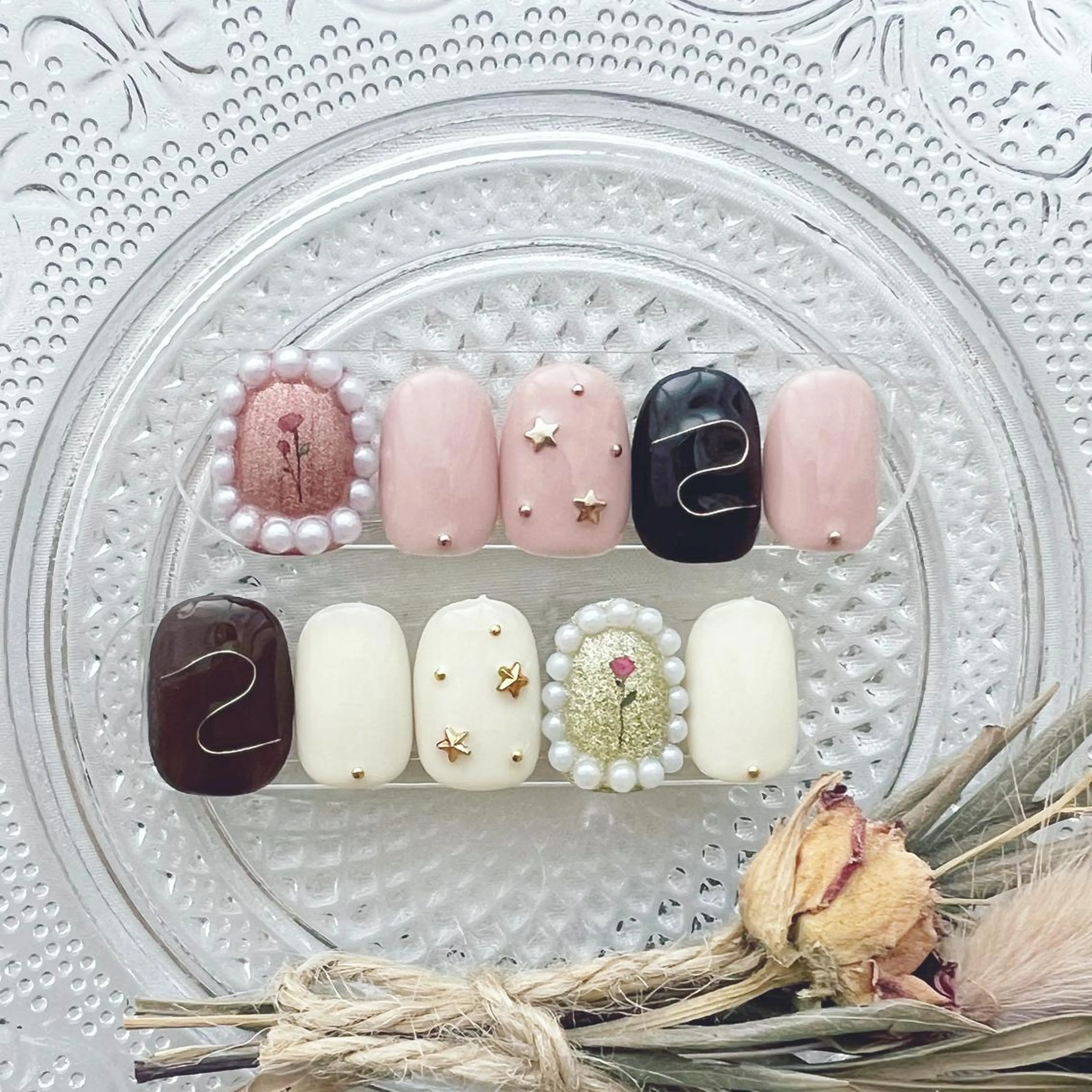 ネイル ニュアンスネイル ハンドネイル peaberry nailのネイルデザイン