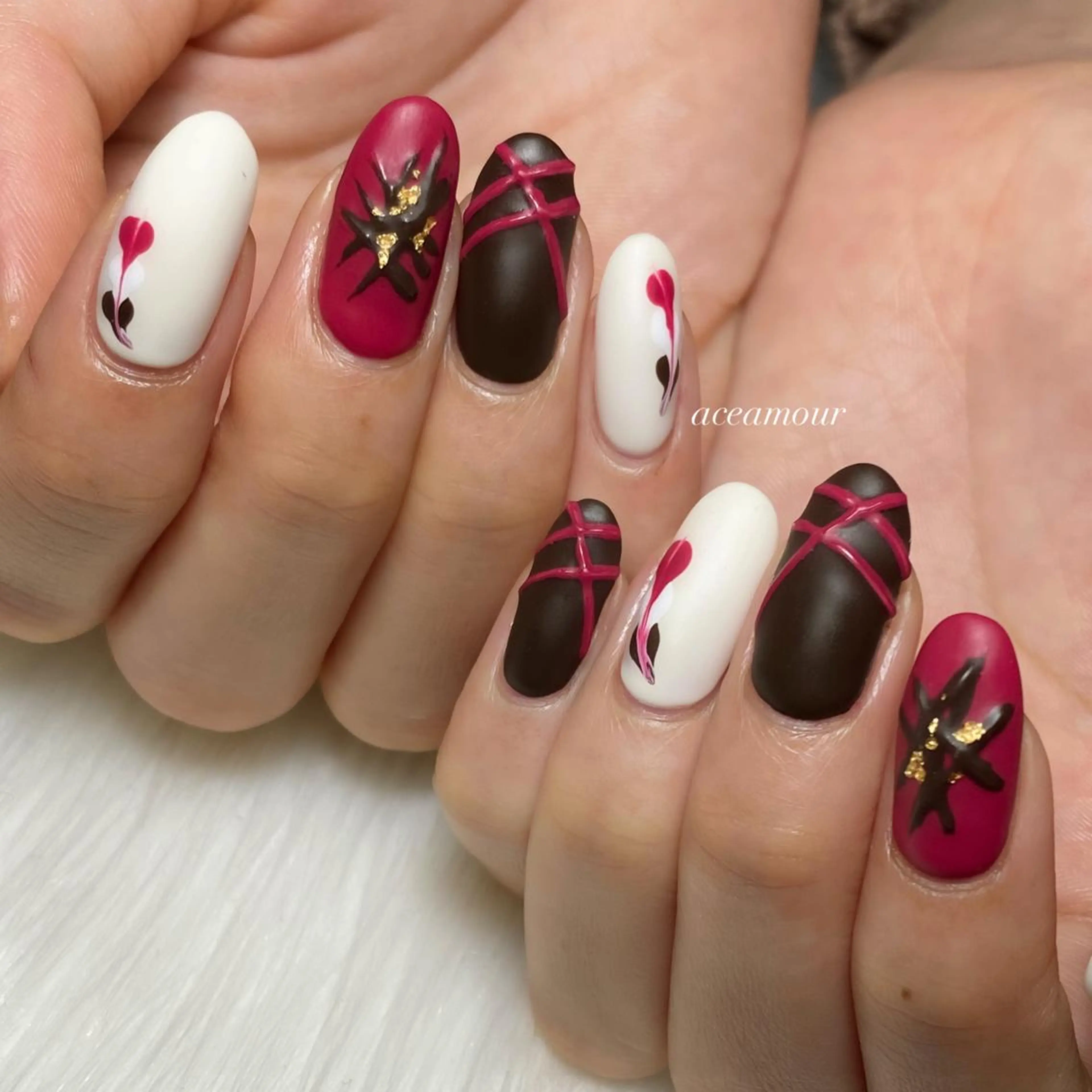 ネイル ネイル/耳つぼ /新ホワイトニングのネイルデザイン