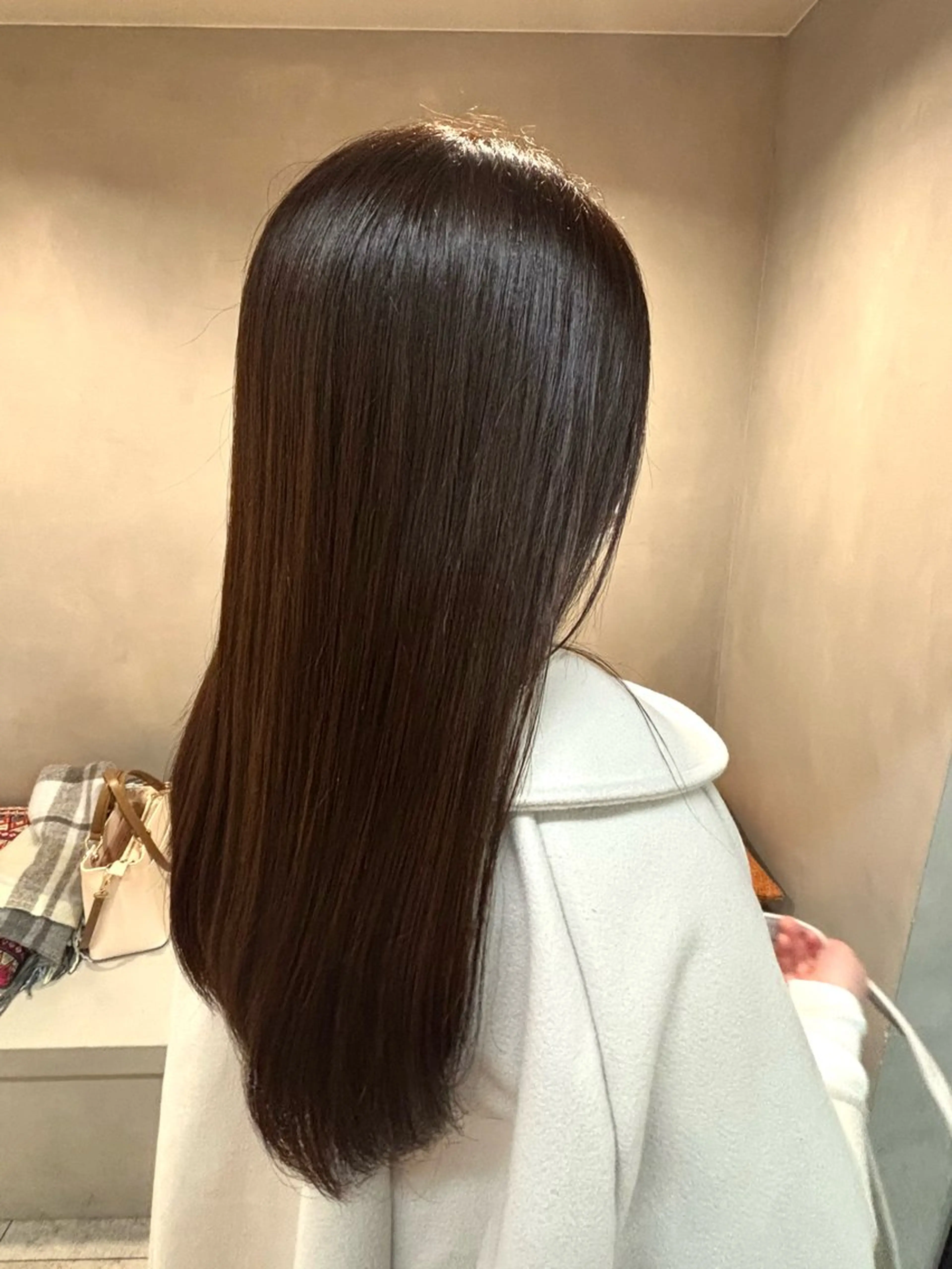 カット＆縮毛矯正(全体)💎＆ダメージ補修ケアトリートメント🧴🕊️の写真