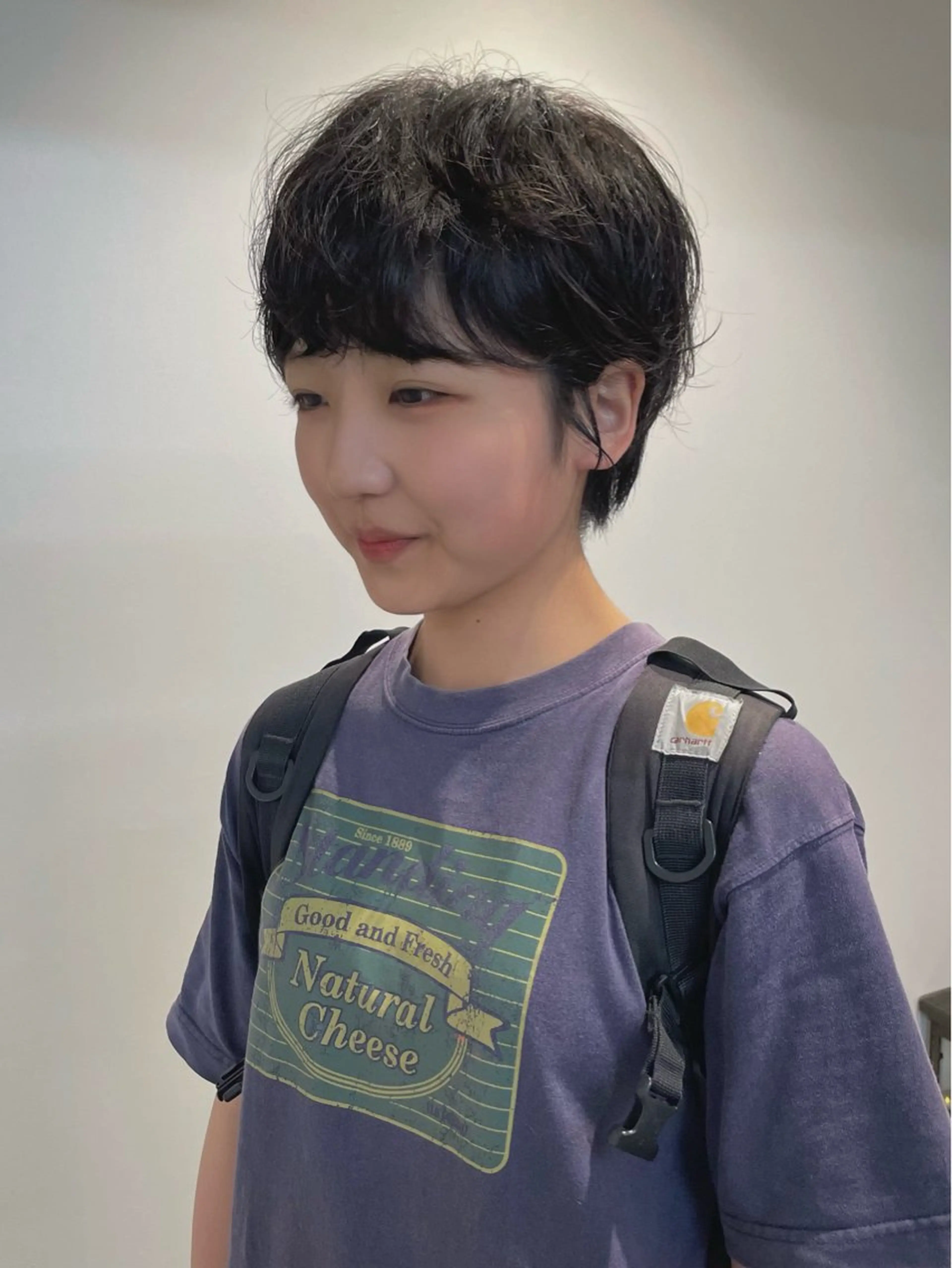 ショート パーマ カット パーマ レイヤーパーマ/ ショートパーマ/横浜のヘアスタイル