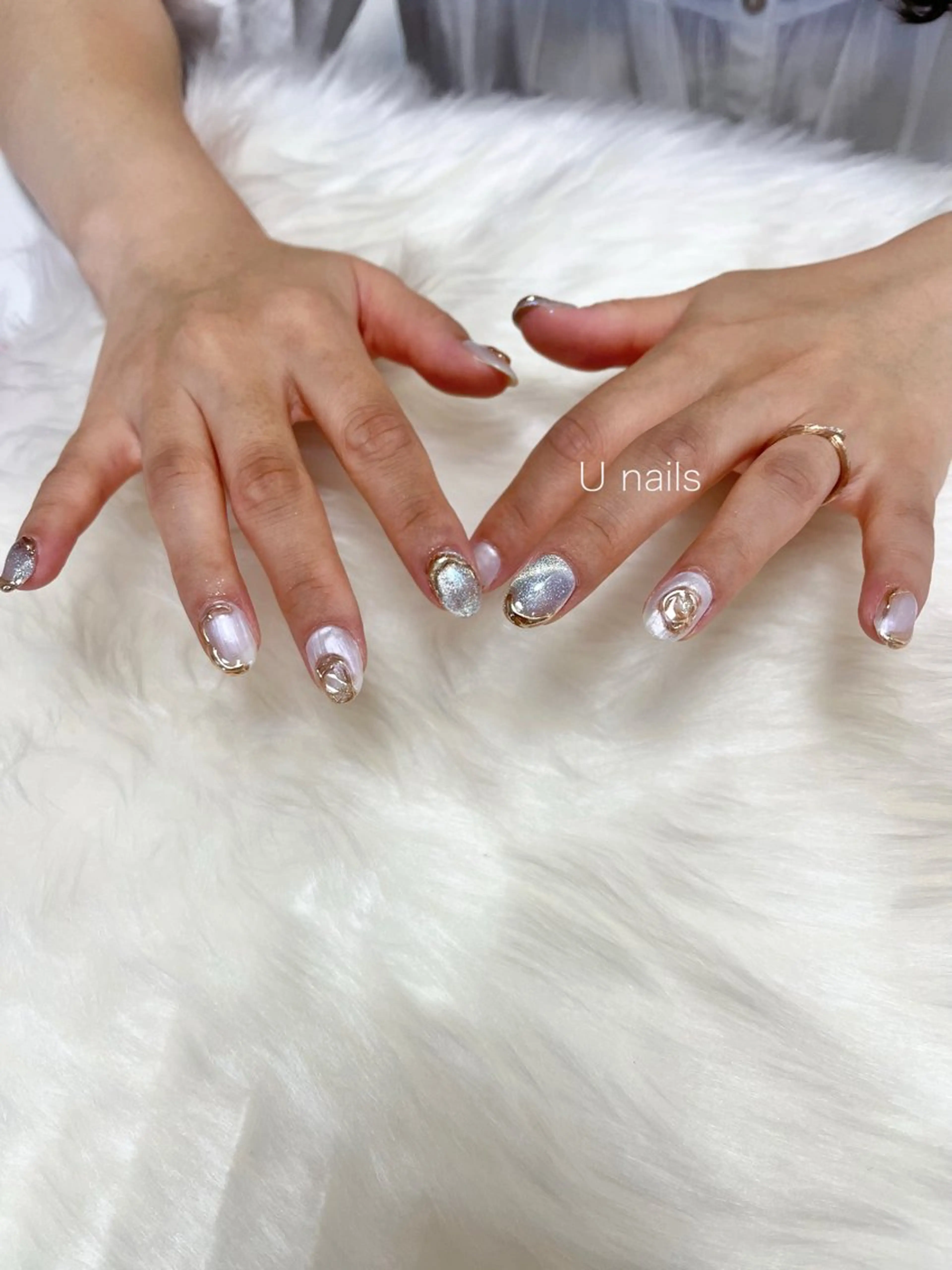 ネイル マグネットネイル U nailsのネイルデザイン