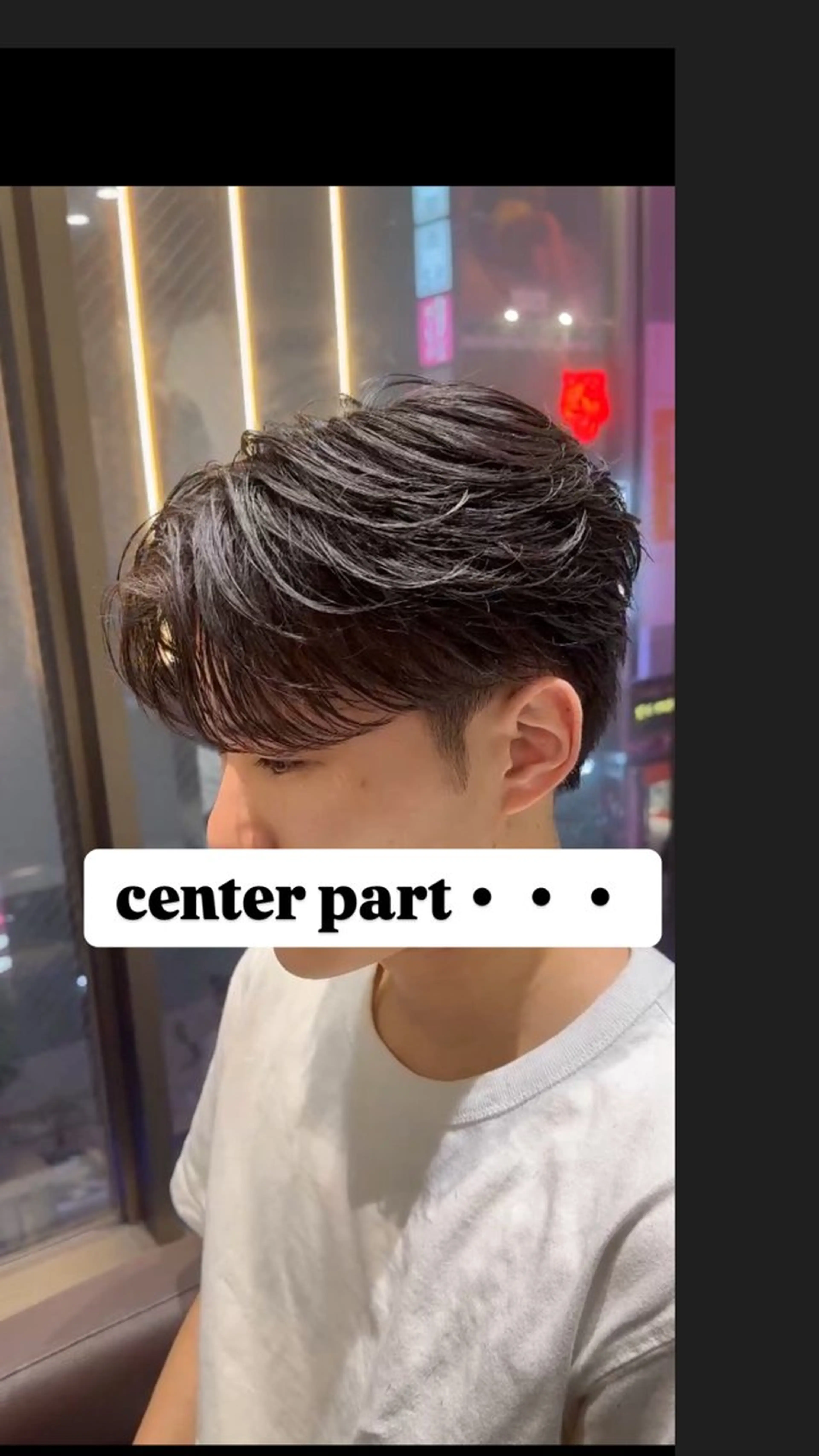 パーマ メンズ SALOWIN新宿三丁目所属・新宿/新宿三丁目 メンズハイライト梶原のヘアスタイル