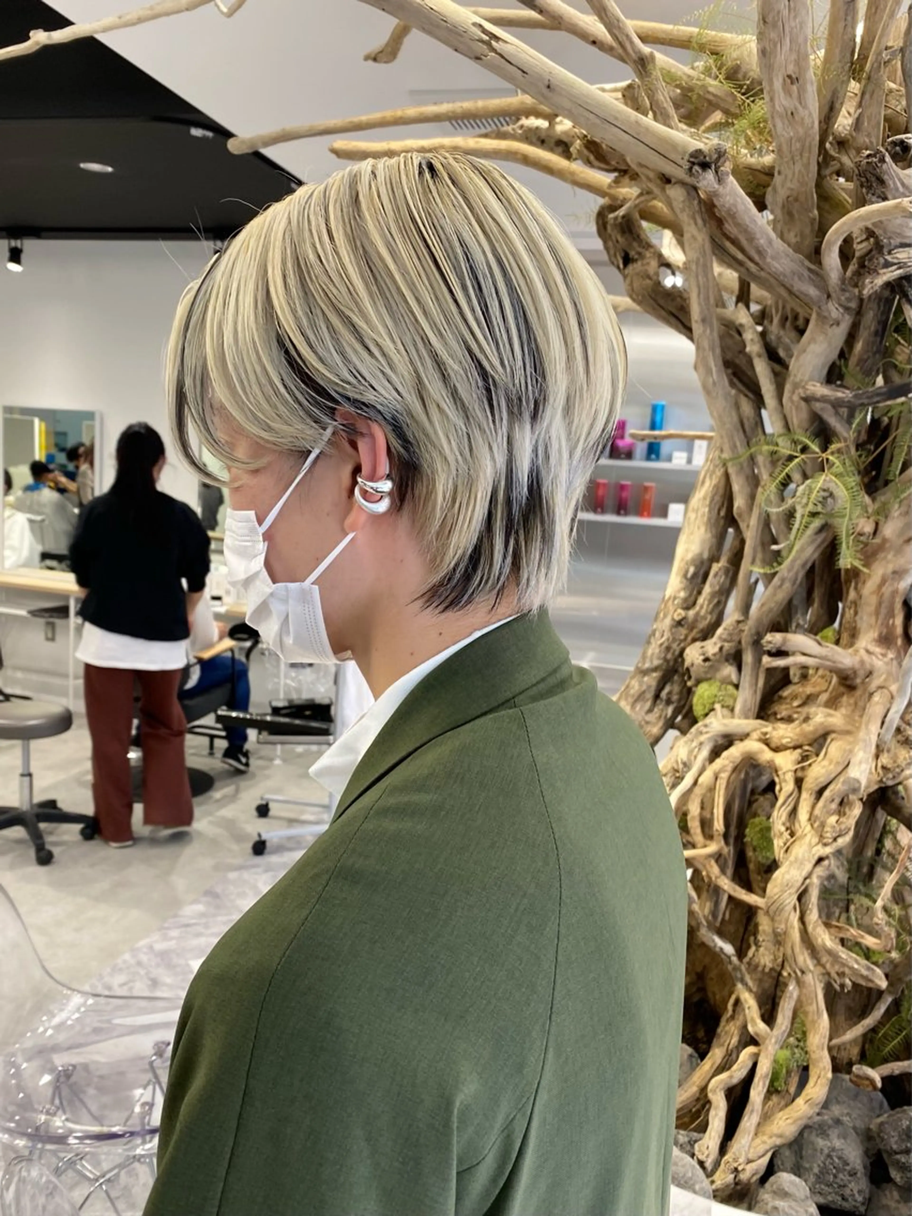 ミディアム カラー メンズ 似合わせ SHOYAのヘアスタイル