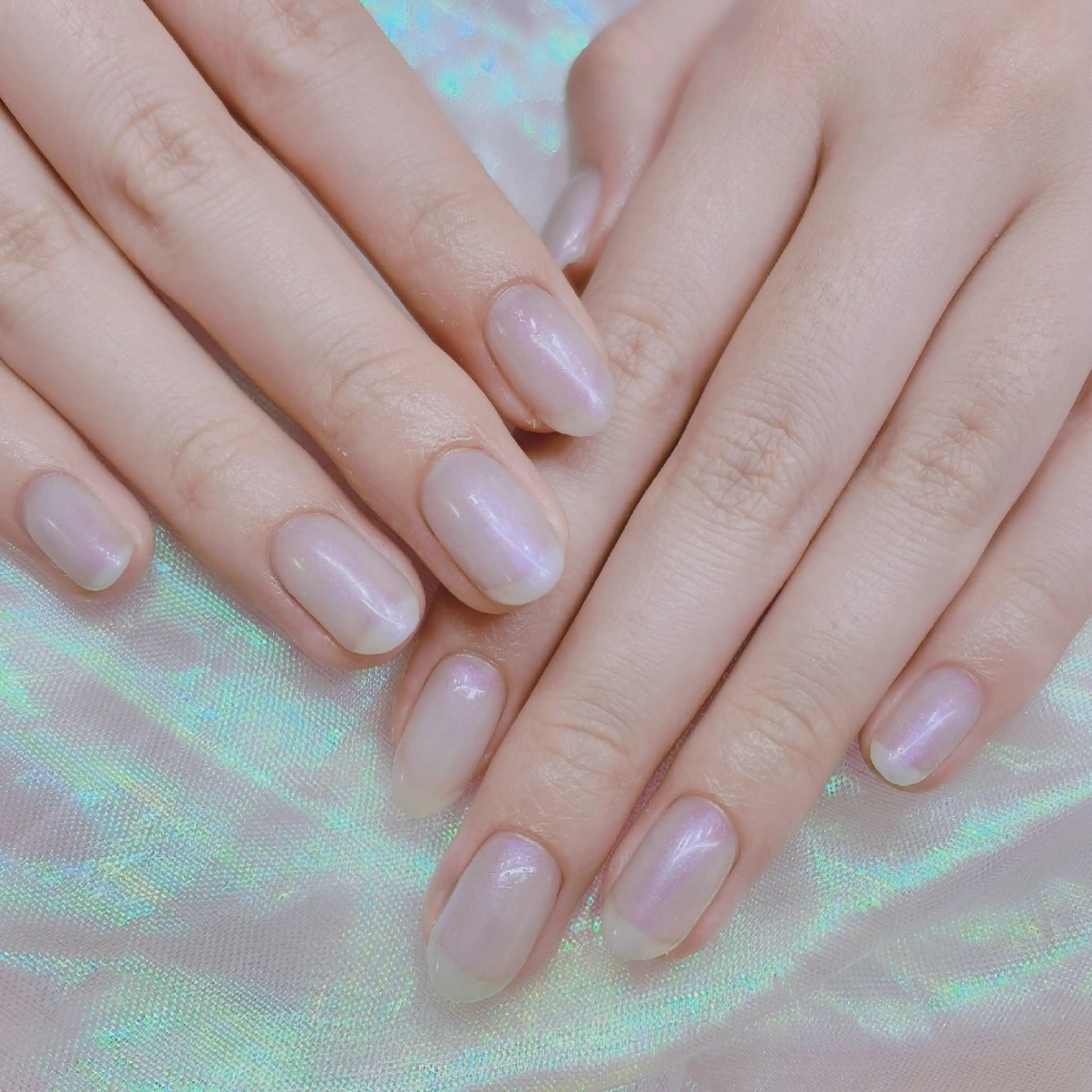 ネイル オーロラネイル U.NI所属・森川 雪のネイルデザイン