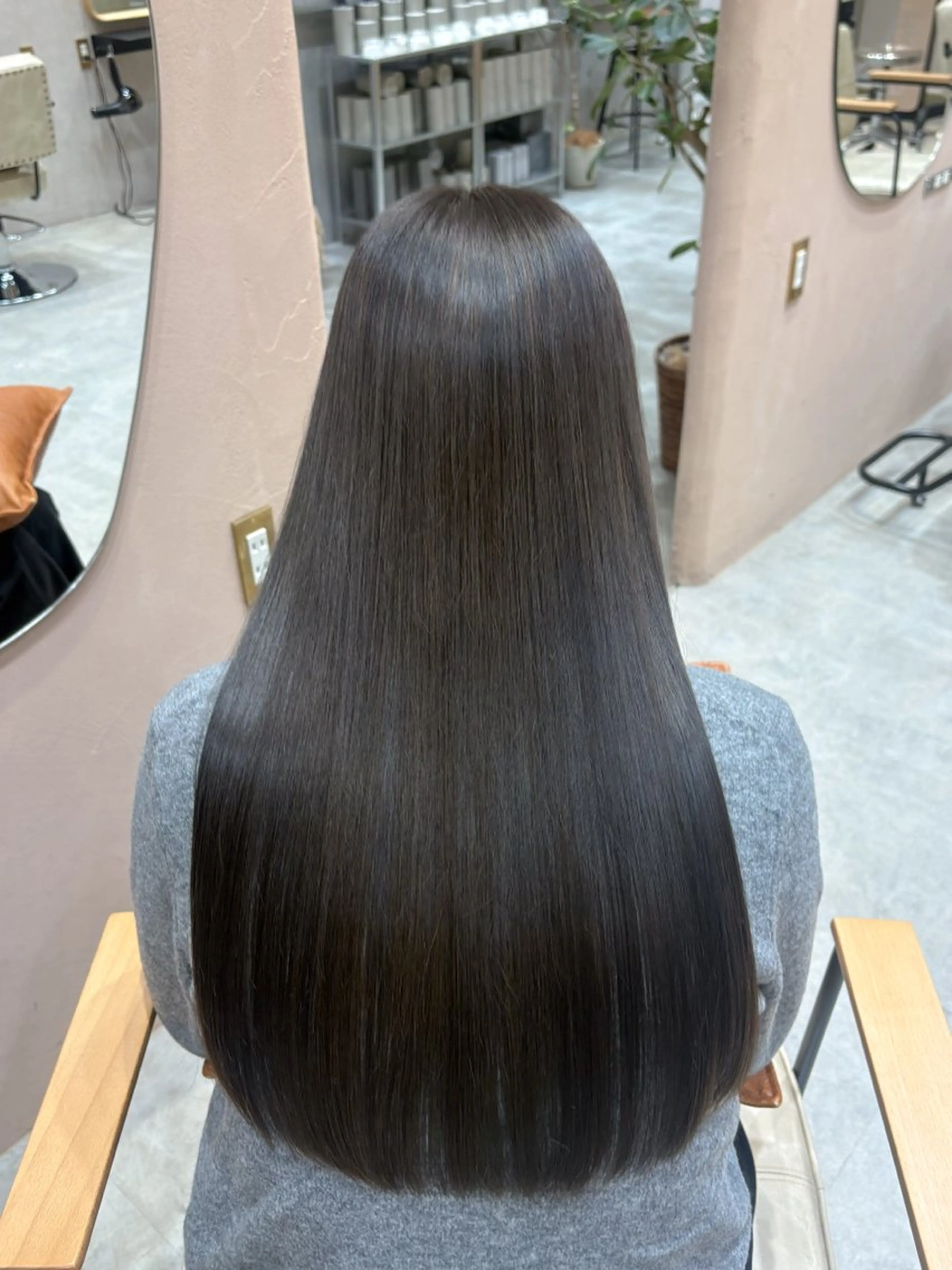 ロング カラー ヘアカラー トリートメント 🎀りこ/ 透明感カラー🫧🎀のヘアスタイル