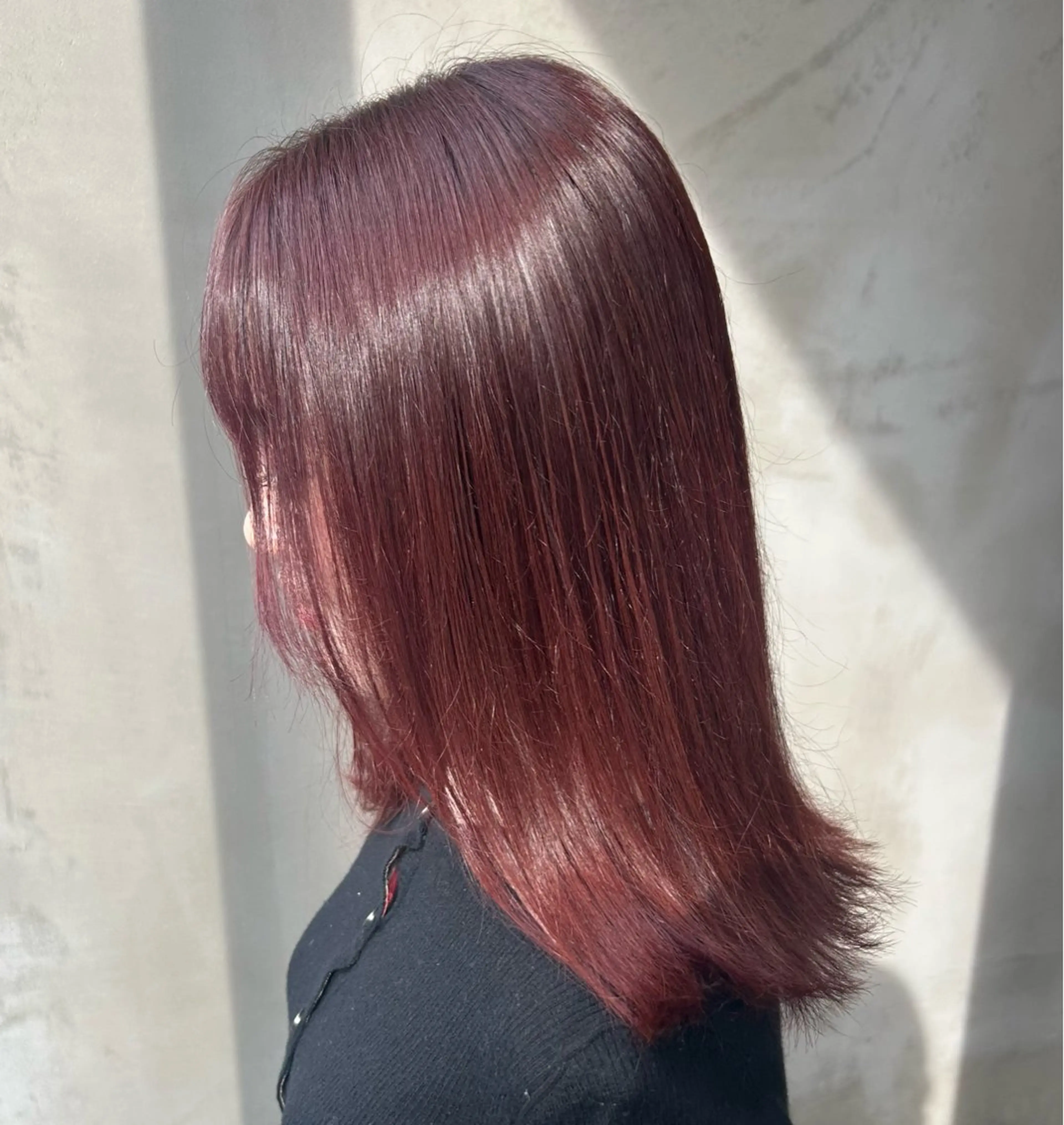 ミディアム 前隈 のりかのヘアスタイル